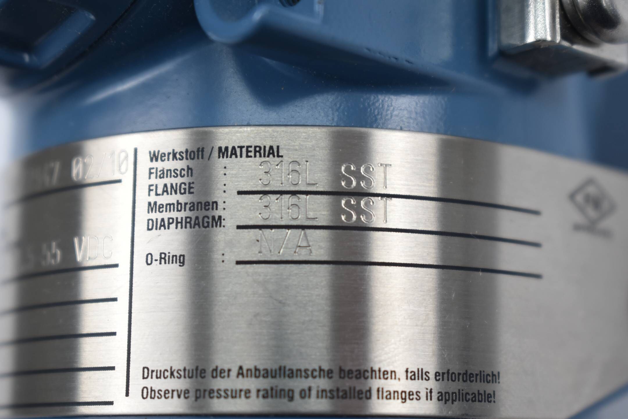 Rosemount Messdruckumformer BAS97ATEX1089X ( 10,5-55VDC 4-20mA 0,9W )