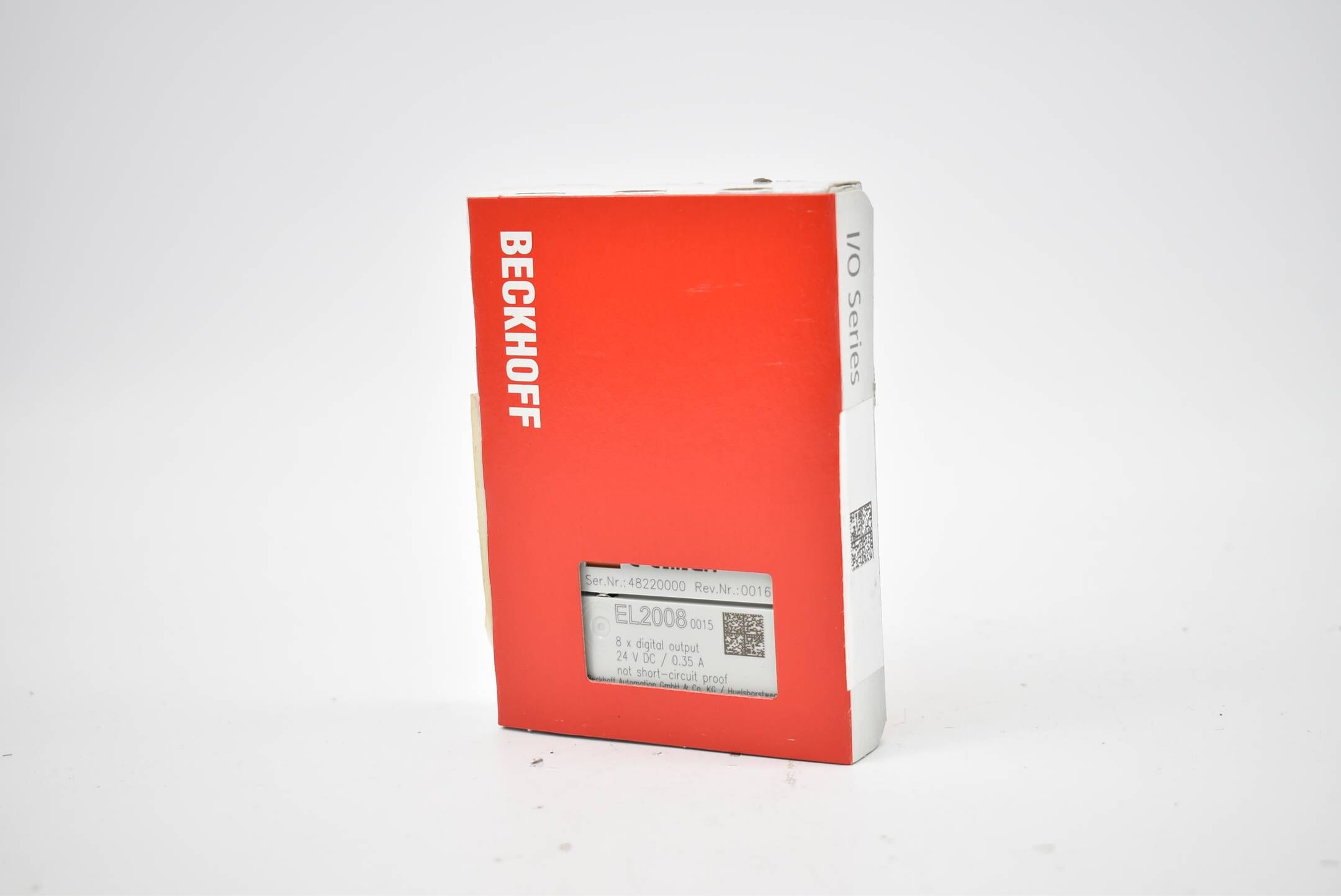 Beckhoff EtherCAT-Klemme 8-Kanal-Digital-Ausgang 24VDC 0,5A EL2008-0015