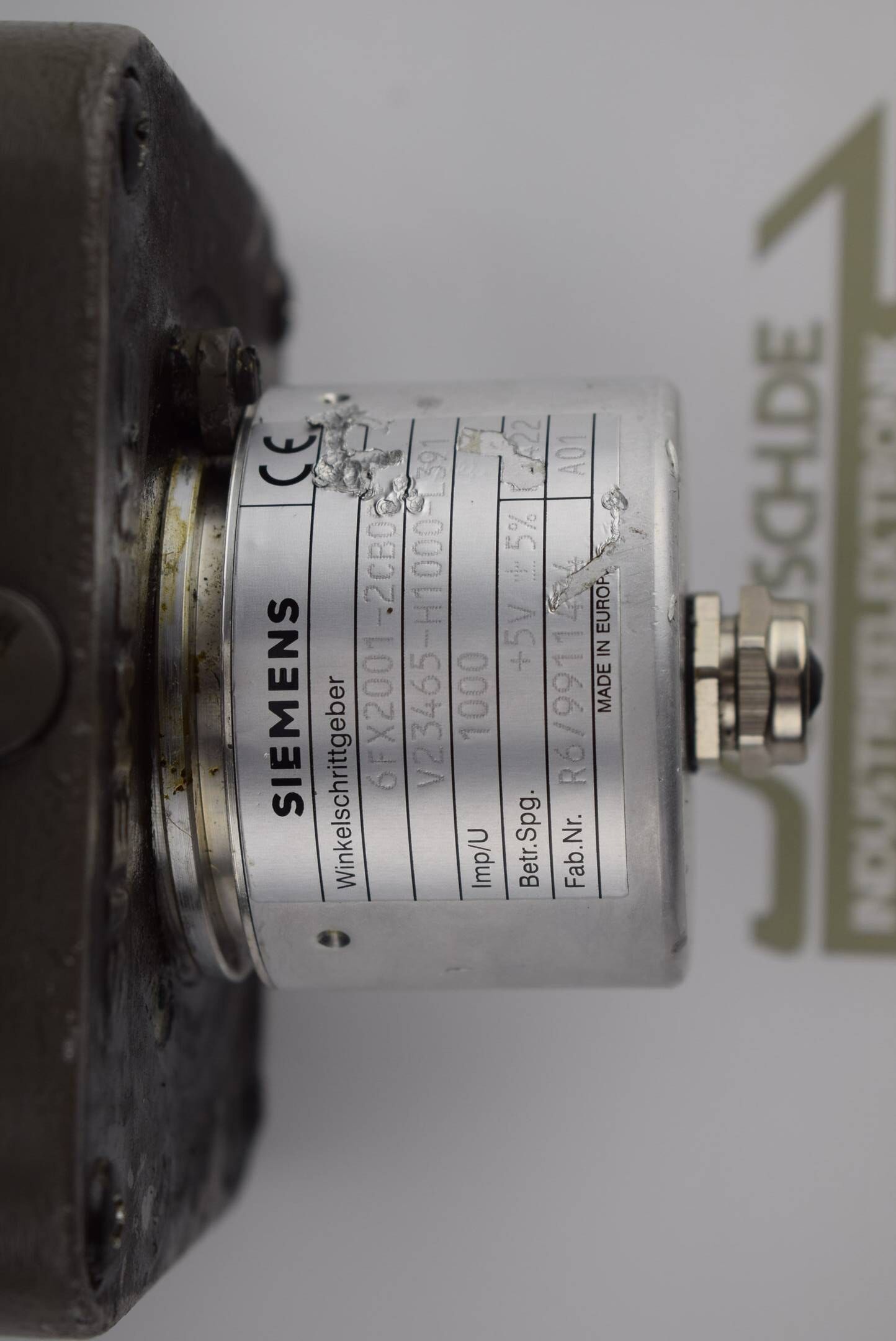 Siemens 3~Permanent-Magnet-Motor 1FT5066-0AF01-2-Z + Siemens Encoder 6FX2001-2CB00