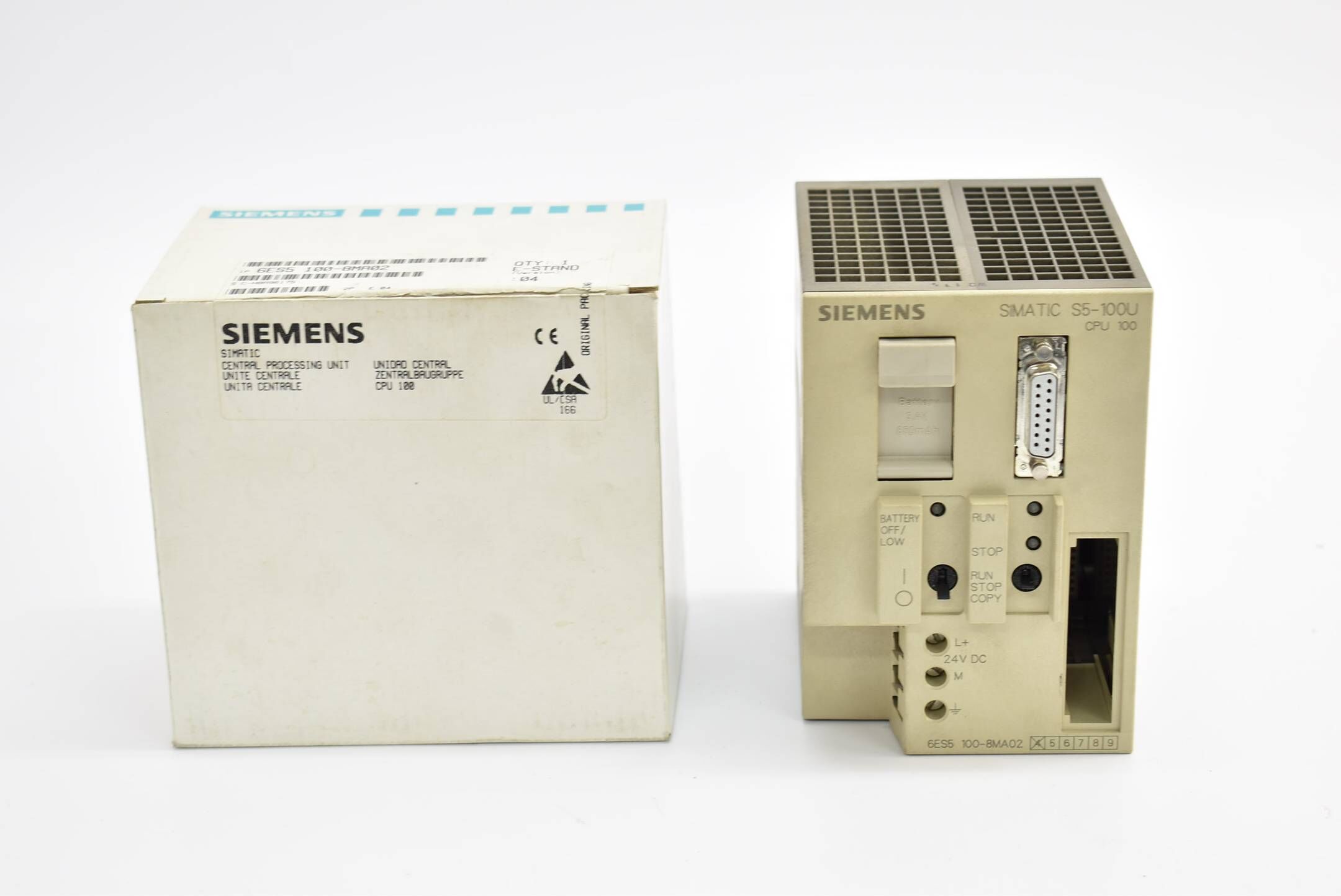 Siemens Simatic S5 CPU 100 6ES5100-8MA02 ( 6ES5 100-8MA02 )
