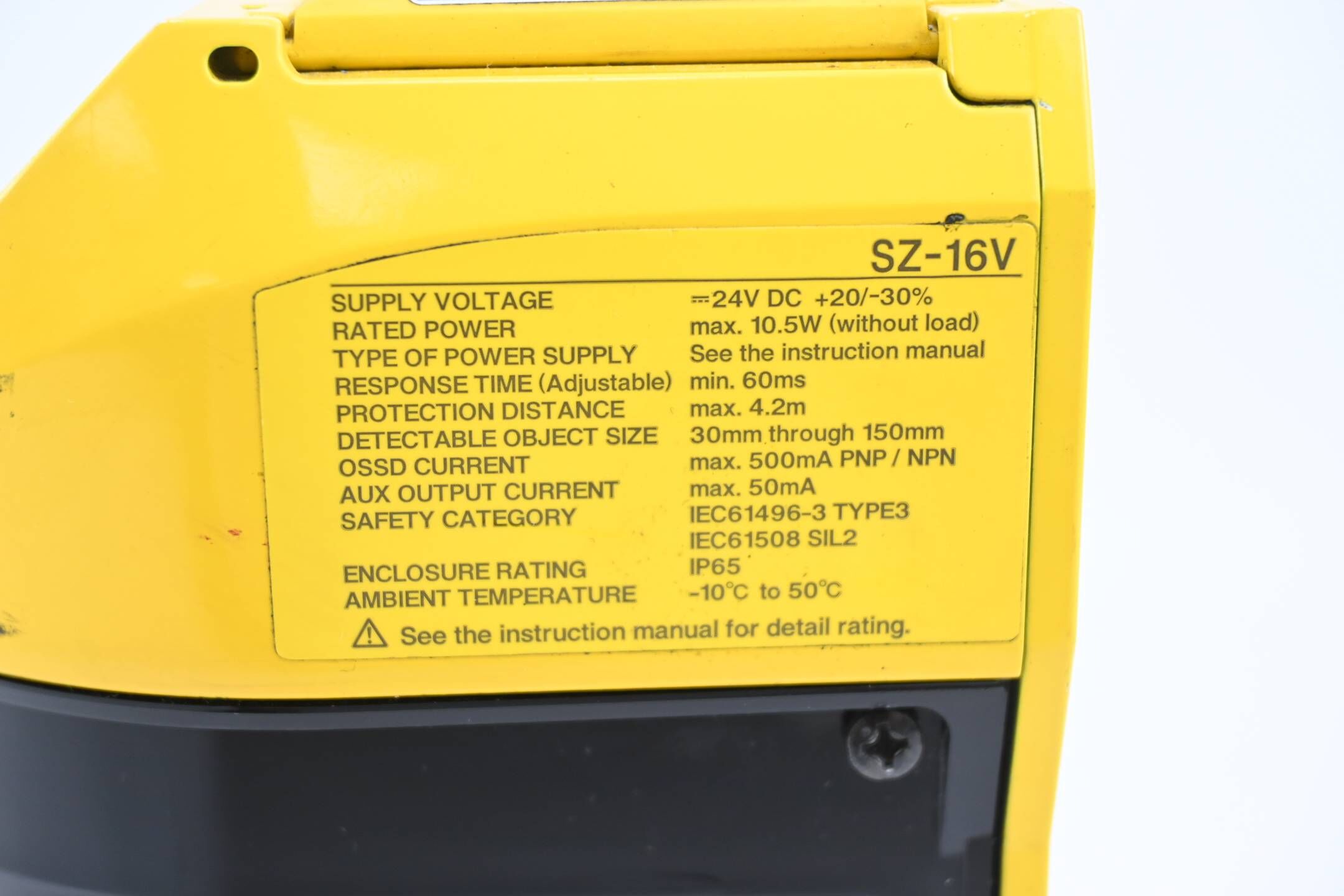 Keyence Sicherheits-Laserscanner SZ-16V