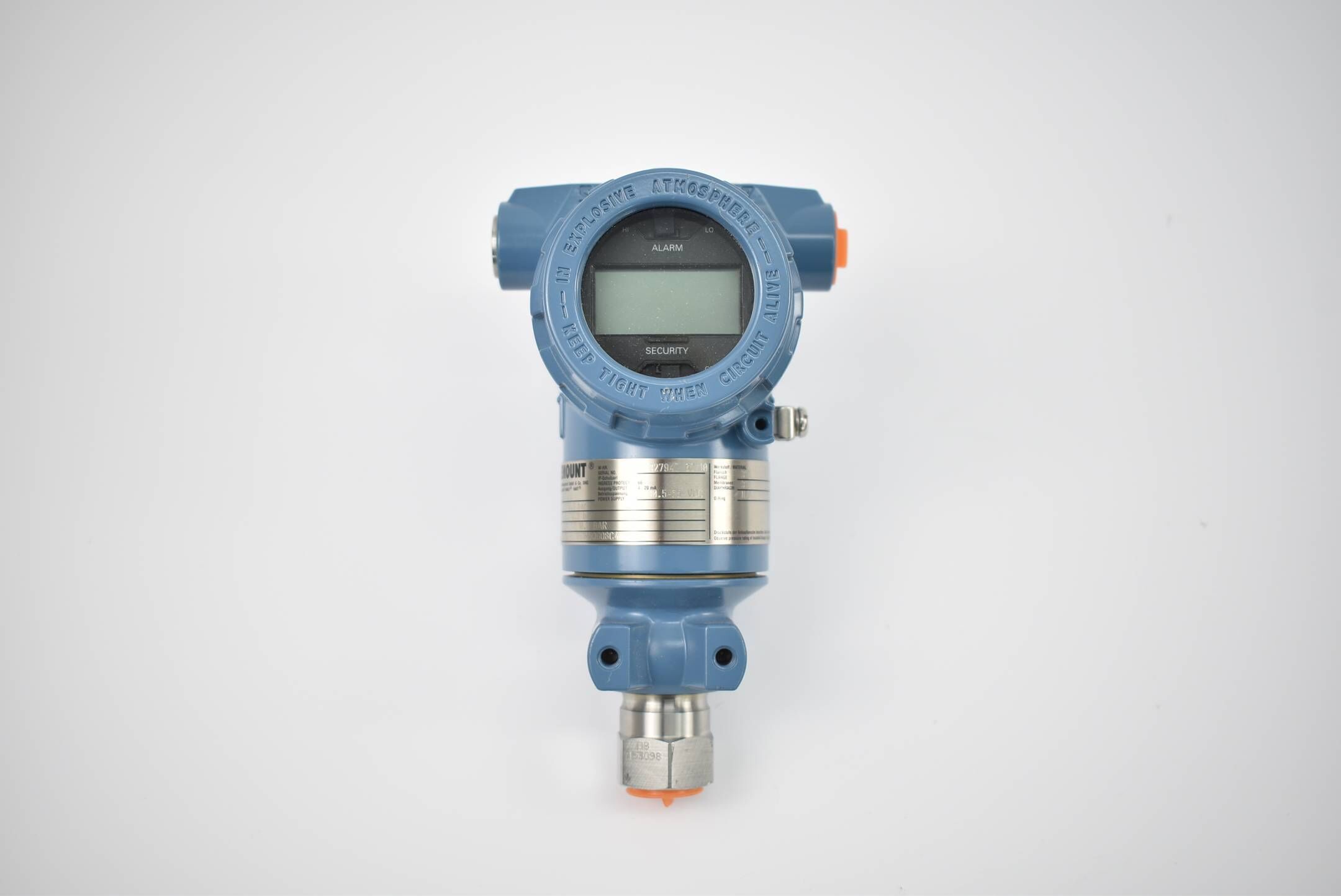 Rosemount Messdruckumformer BAS97ATEX1089X ( 10,5-55VDC 4-20mA 0,9W )