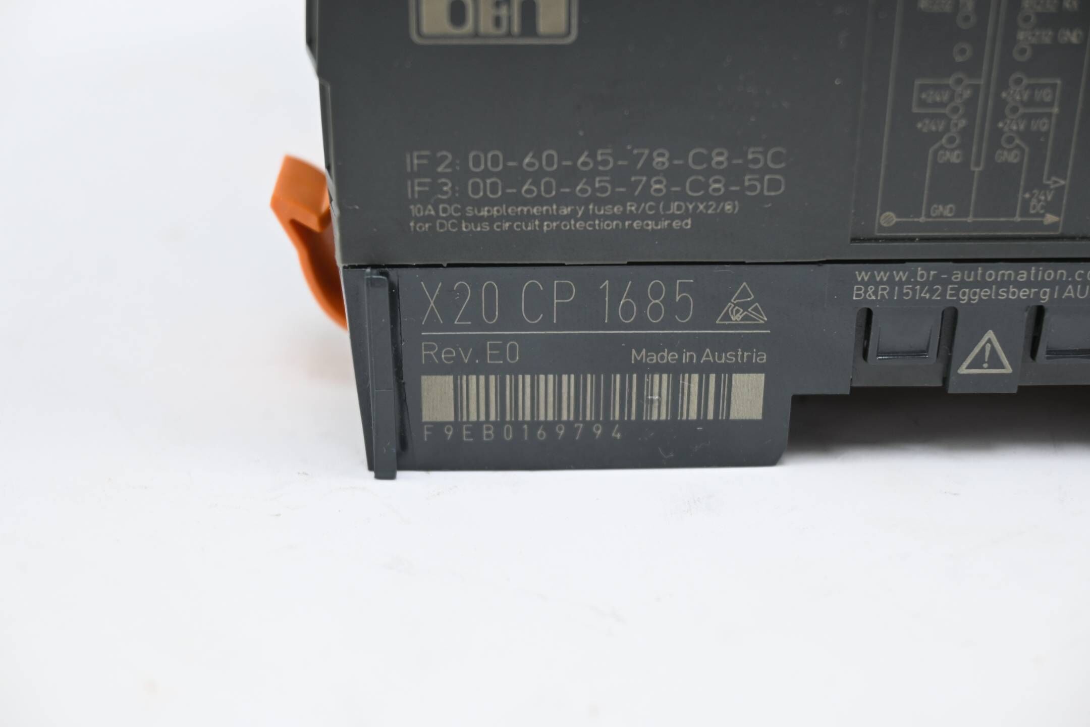 B&R Automation Base-T Zentraleinheit X20 CP 1685 ( X20CP1685 ) Rev. E0
