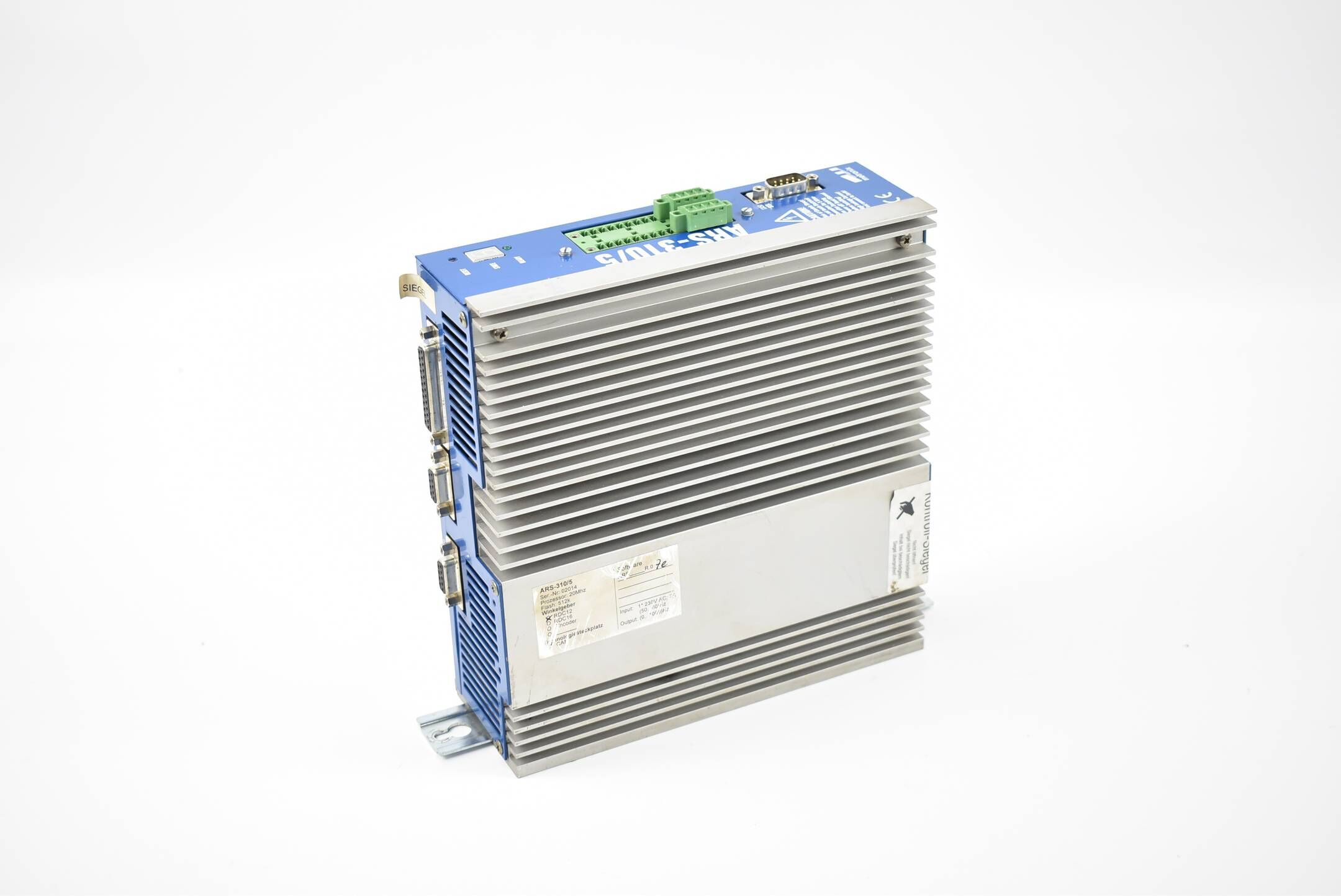 DEFEKT Metronix Servodrive Winkelgeber ARS-310/5 ( Software ARS_R.07e ) RDC12