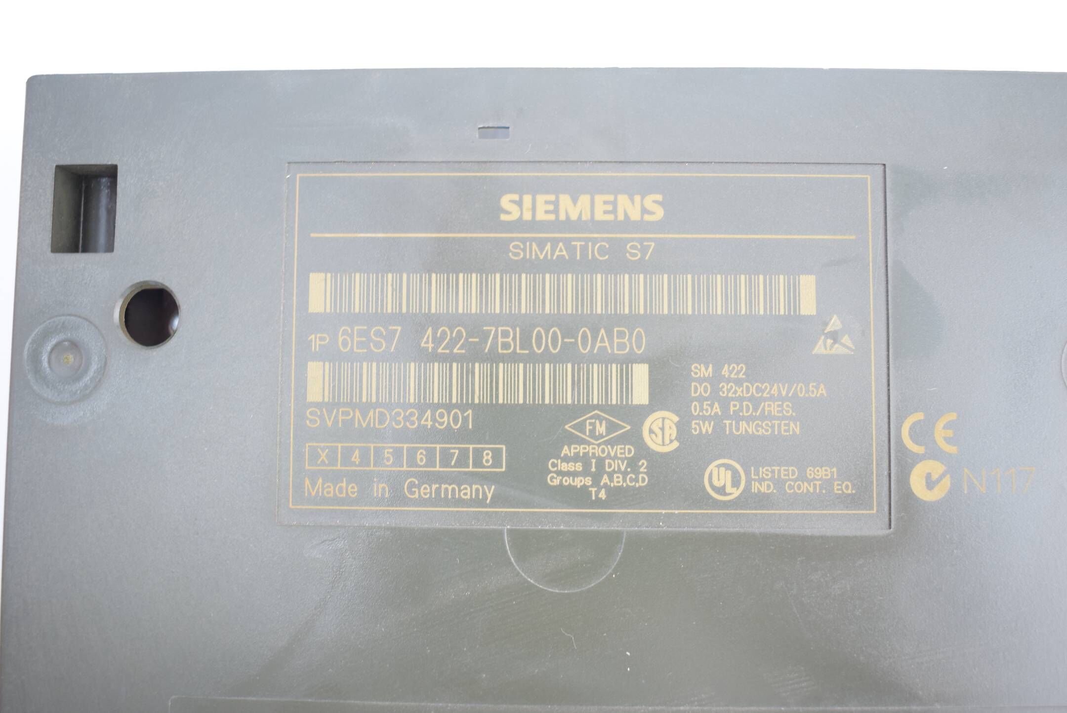 Siemens simatic S7-400 SM 422 6ES7 422-7BL00-0AB0 ( 6ES7422-7BL00-0AB0 ) E3