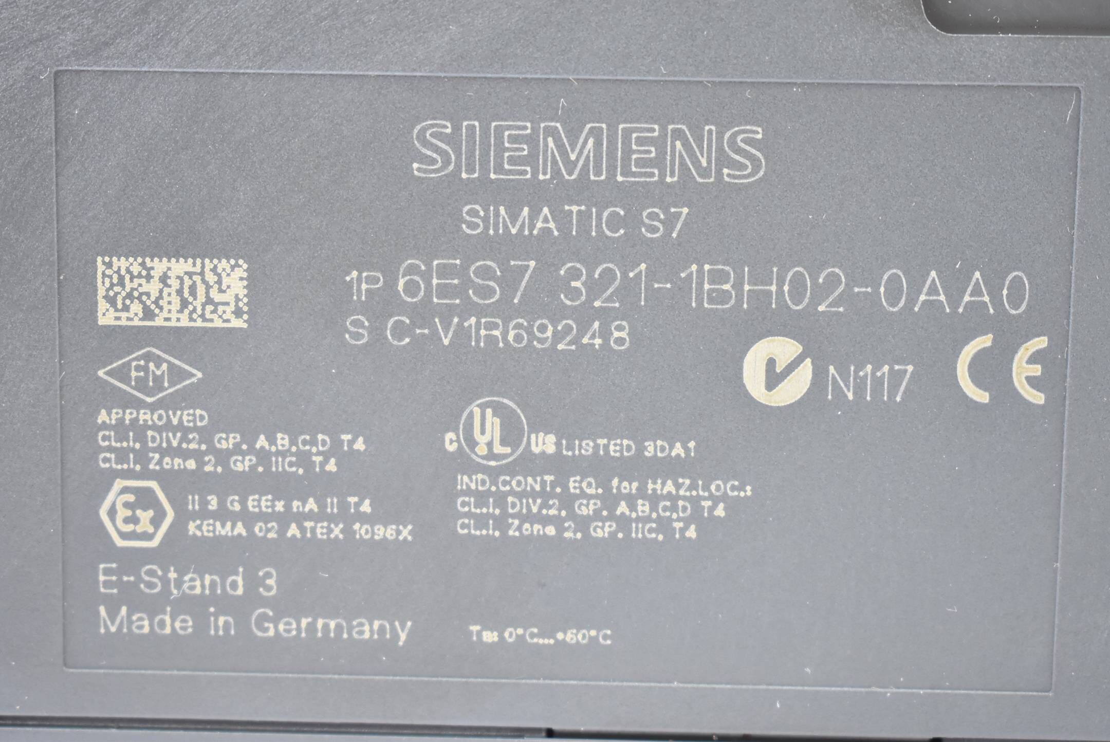 Siemens Simatic S7 300 SM 321 6ES7321-1BH02-0AA0 ( 6ES7 321-1BH02-0AA0 )