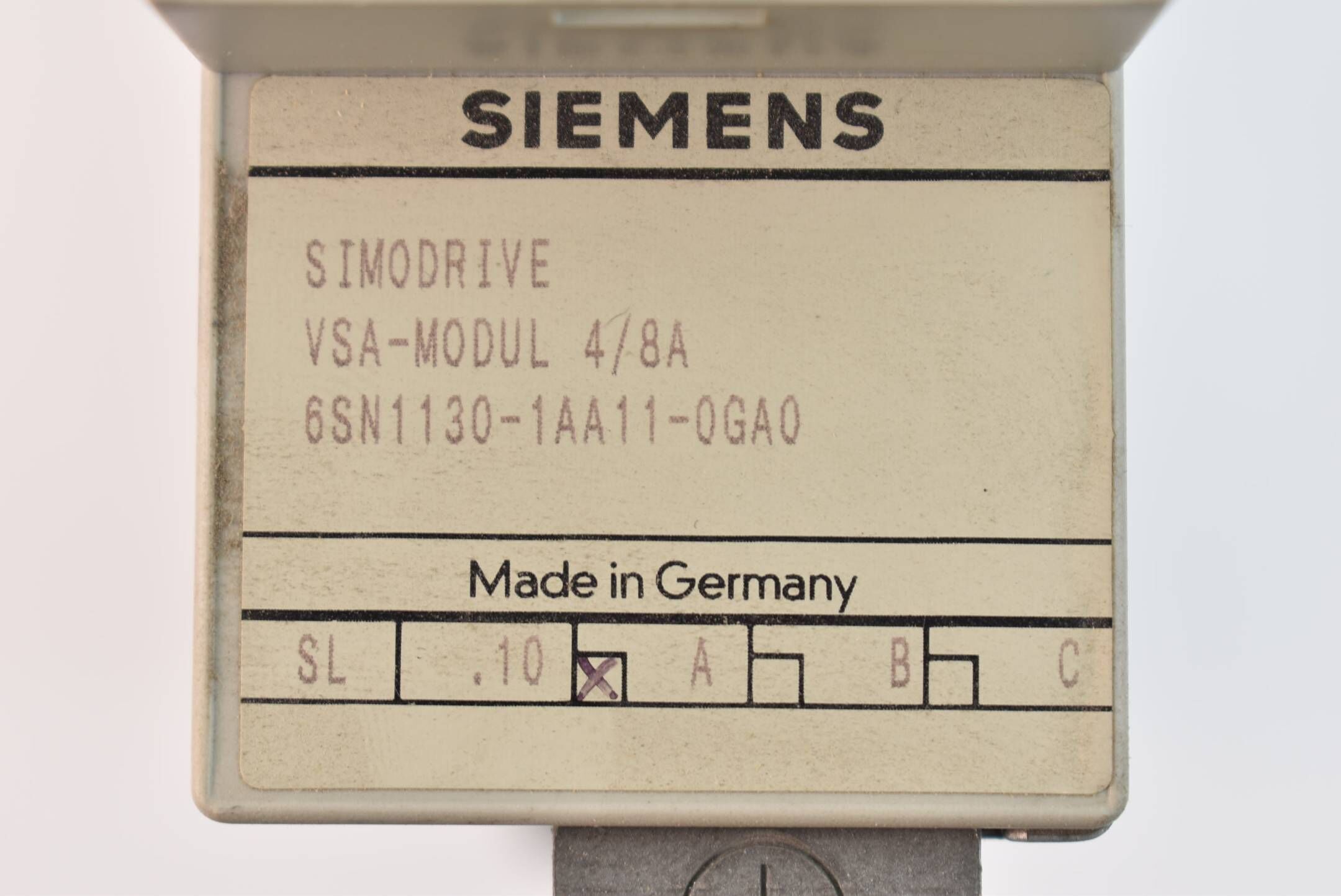 Siemens simodrive VSA-Modul 6SN1 130-1AA11-0GA0 ( 6SN1130-1AA11-0GA0 ) 