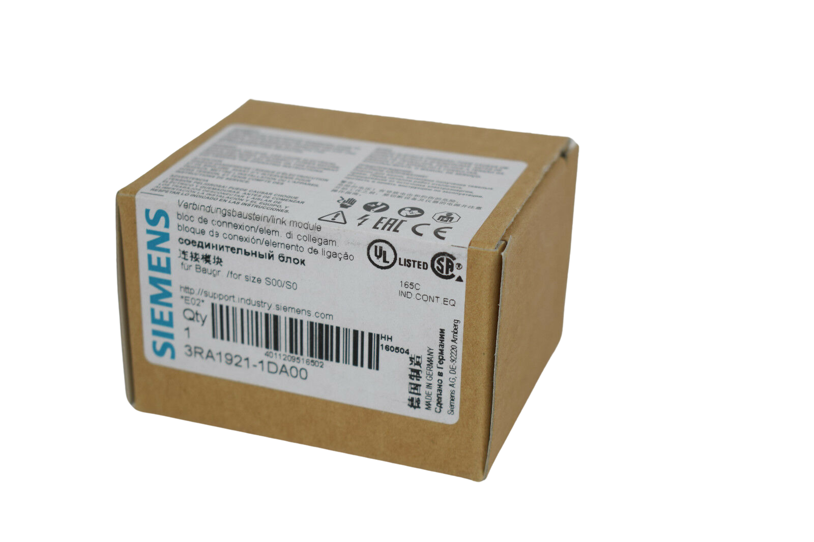 Siemens Verbindungsbaustein 3RA1921-1DA00 ( 3RA1 921-1DA00 )