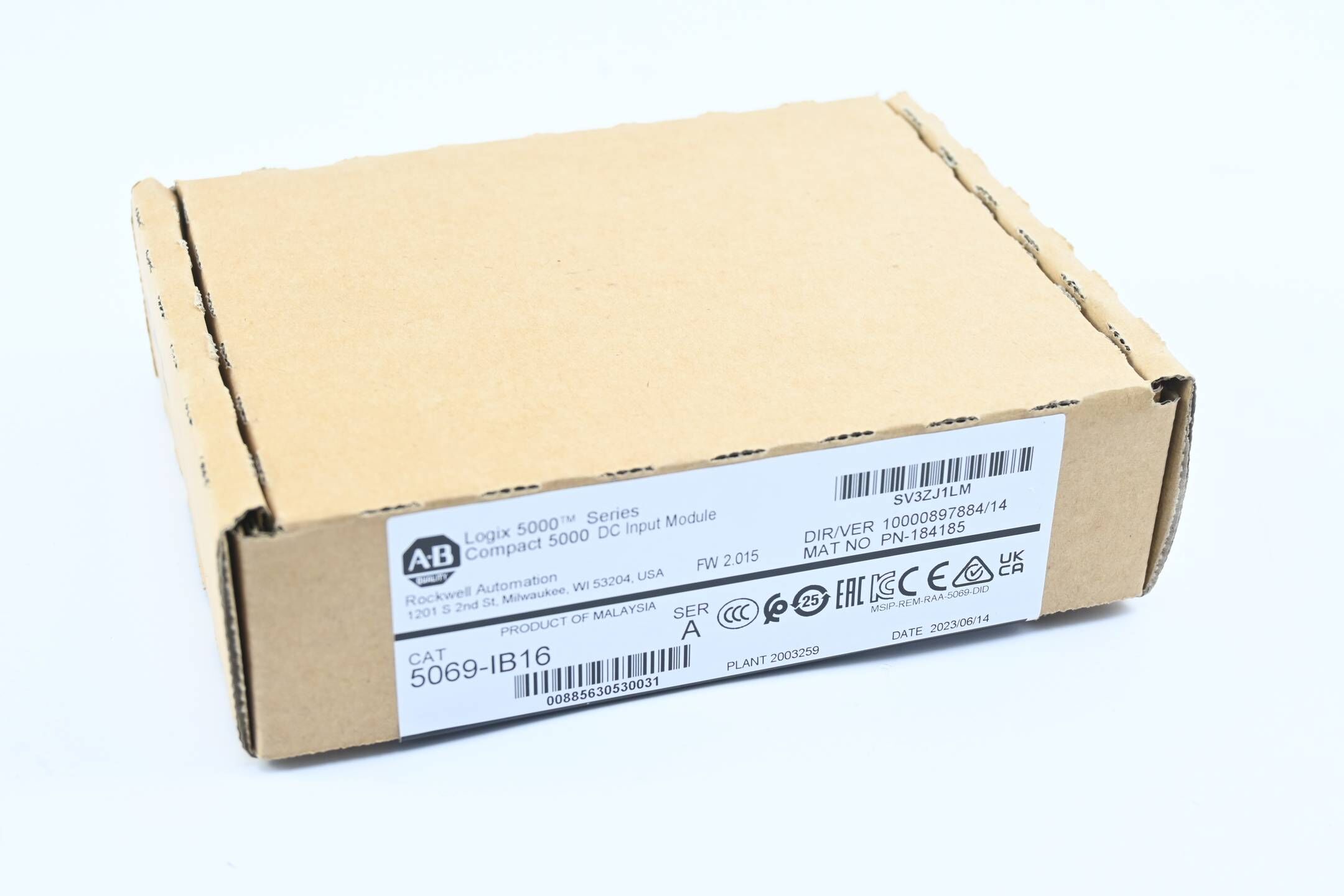 Allen Bradley Logix 5000 digitales Eingangsmodul 5069-IB16 
