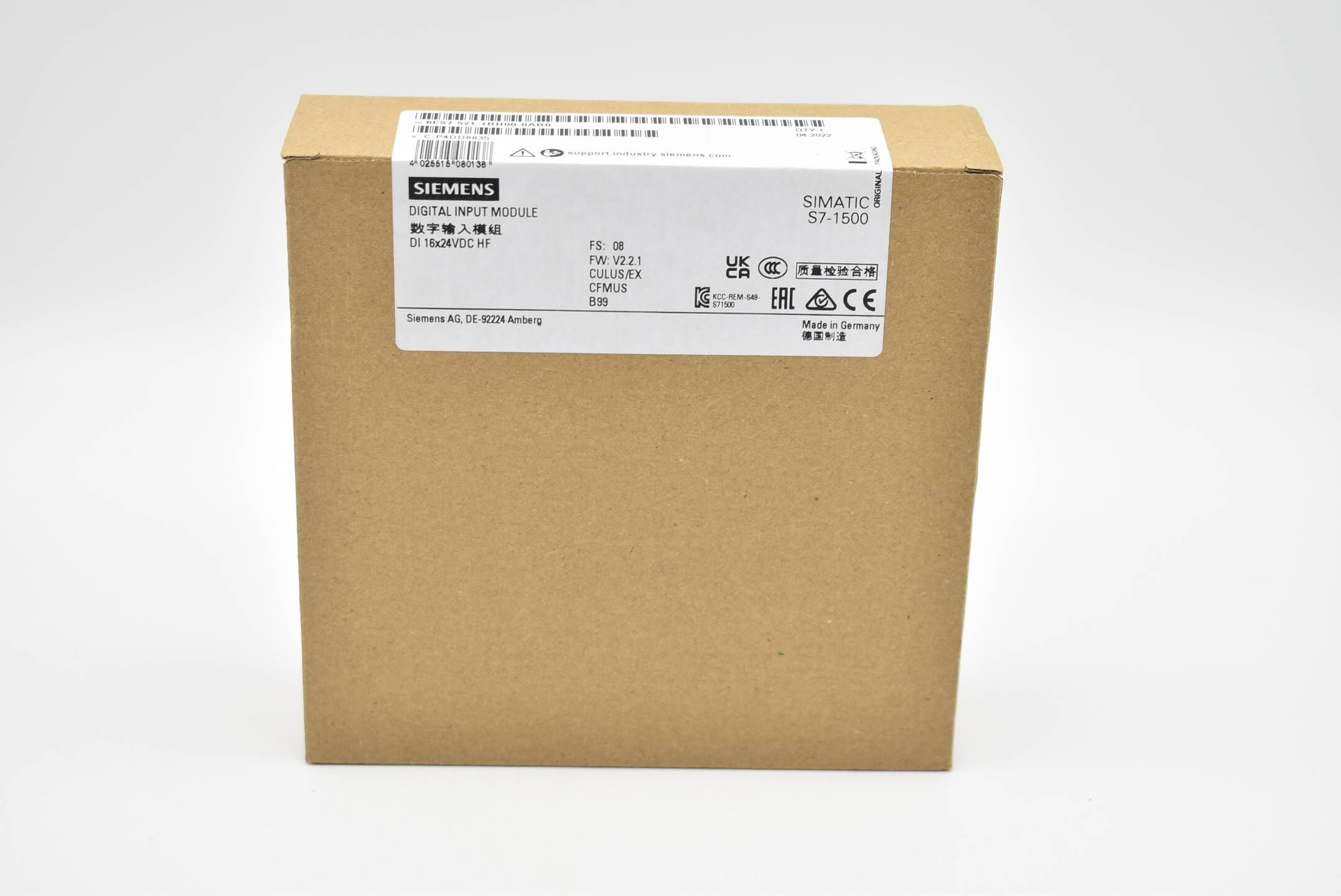 Siemens simatic S7-1500 DI 6ES7 521-1BH00-0AB0 ( 6ES7521-1BH00-0AB0 )