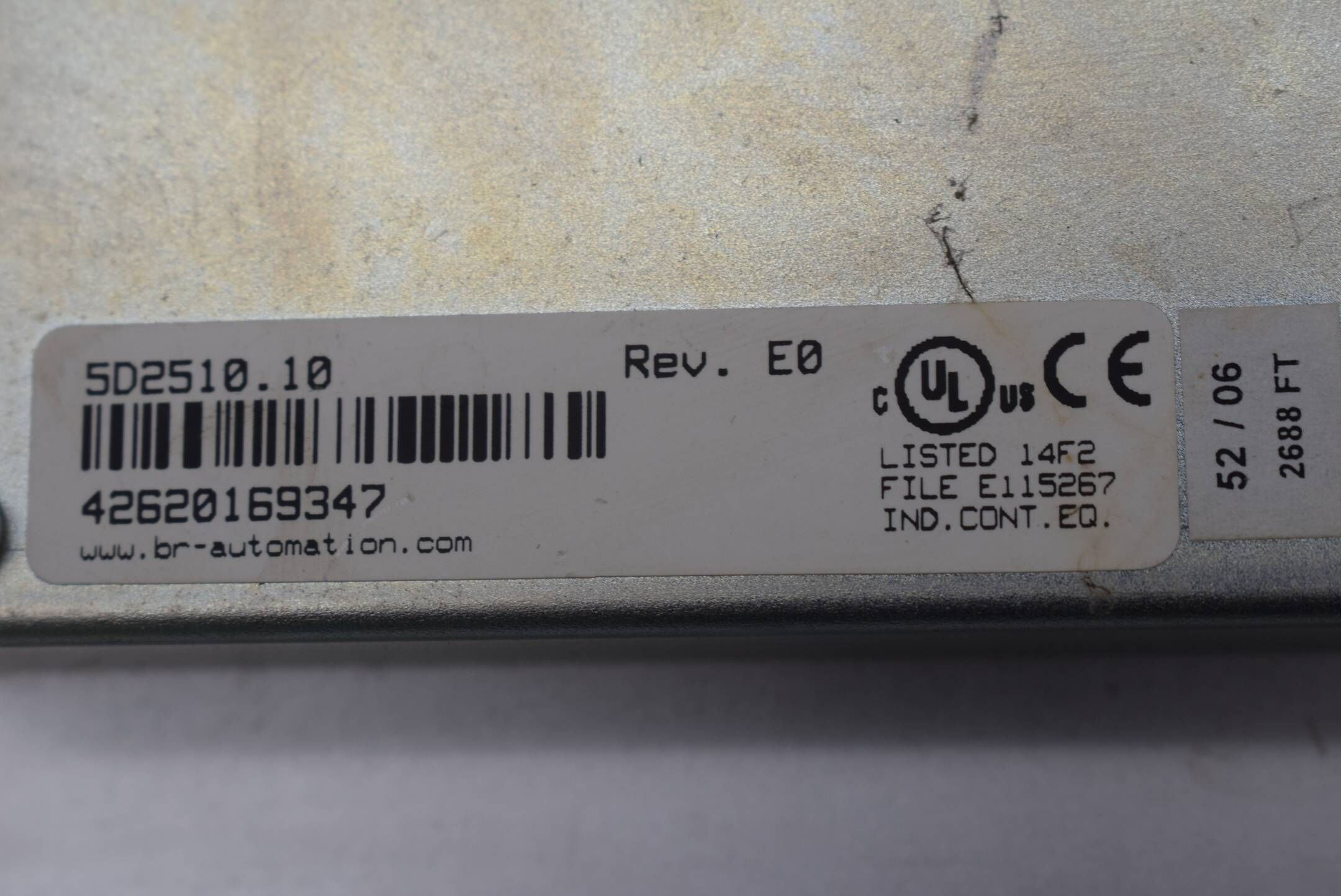 B&R 5A2005.01 inkl. 5D2510.10