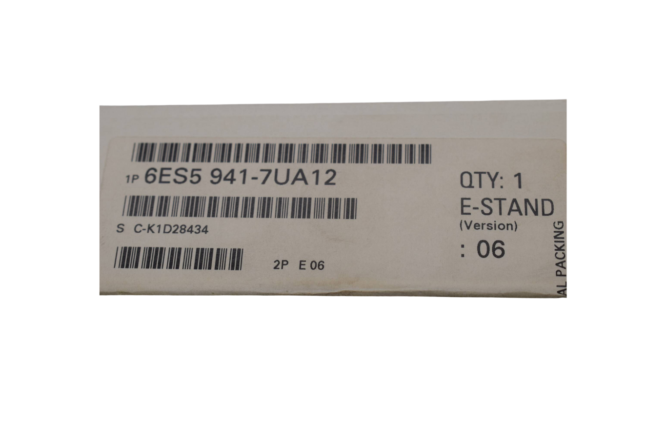 Siemens simatic S5 941 6ES5 941-7UA12 ( 6ES5941-7UA12 ) E. 06