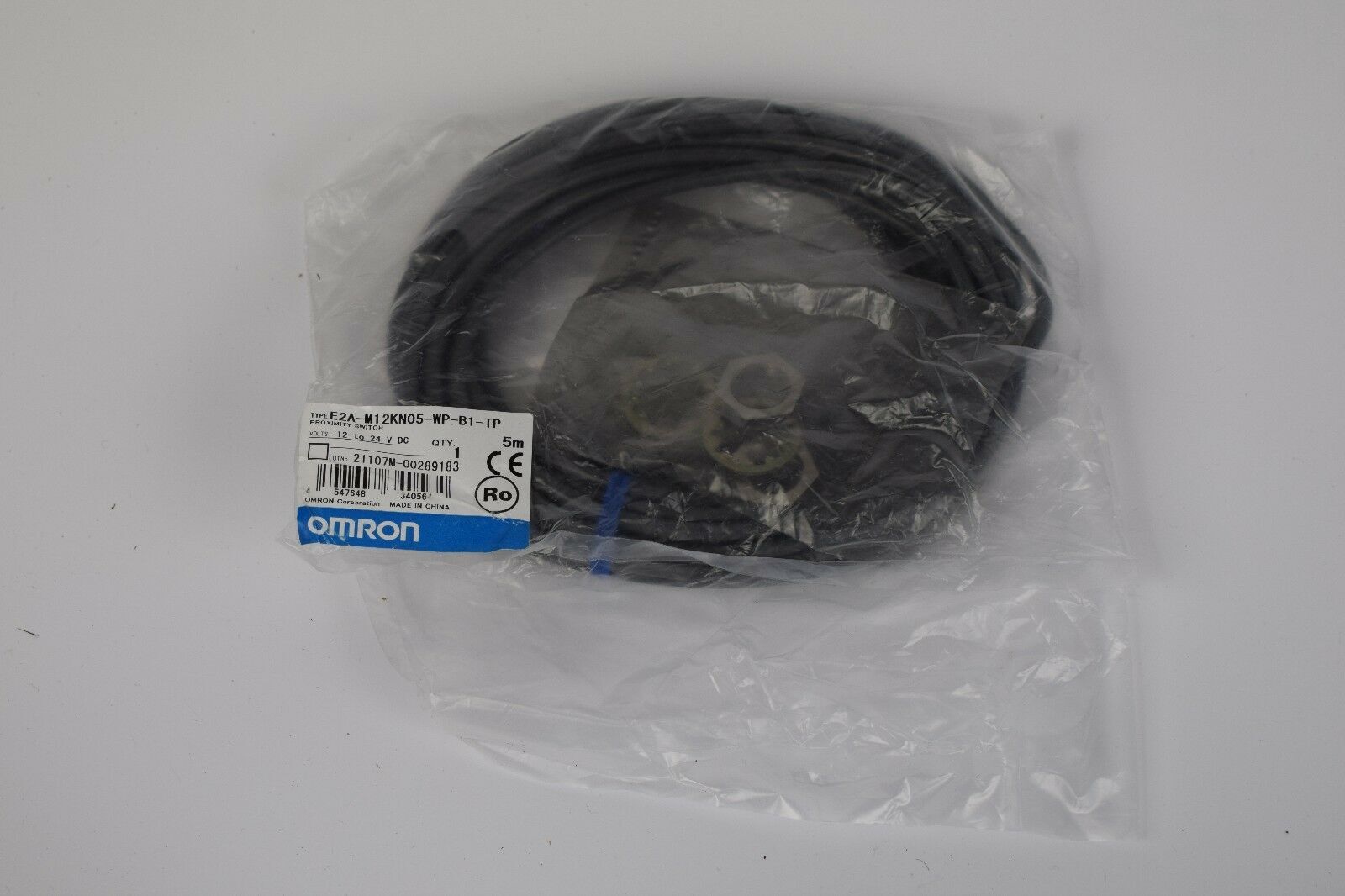 Omron PROXIMITY SWITCH E2A-M12KN05-WP-B1-TP
