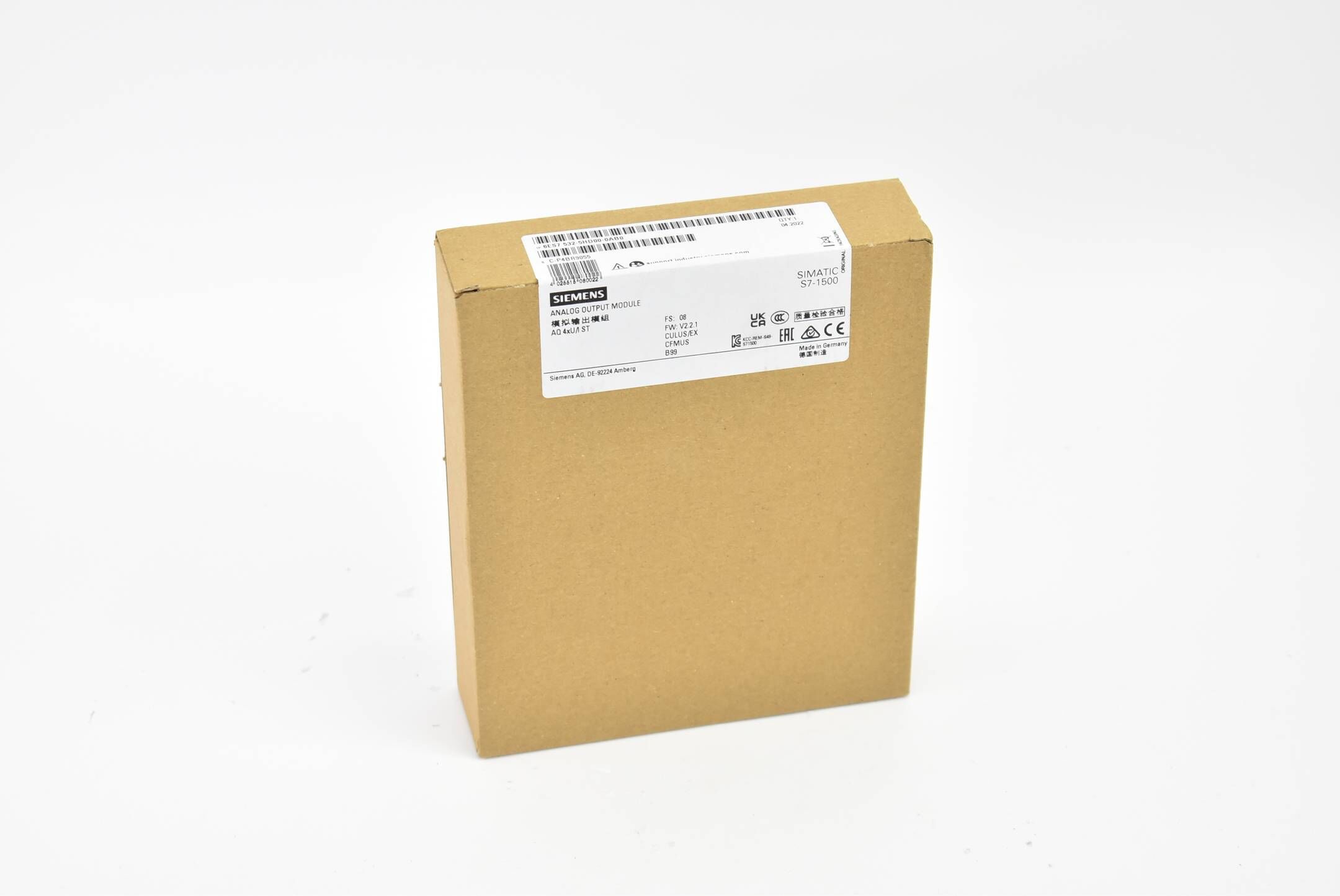 Siemens simatic S7-1500 6ES7 532-5HD00-0AB0 ( 6ES7532-5HD00-0AB0 ) E8