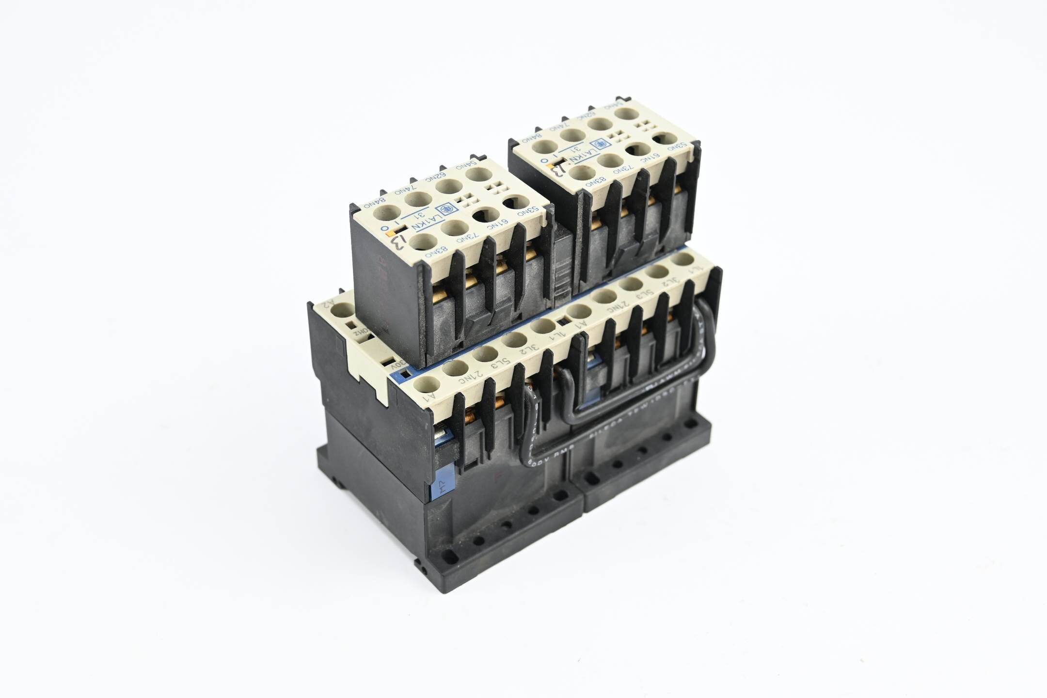 Telemecanique Wendeschütz LC2K0601 inkl. Hilfsschalterblock LA1KN31