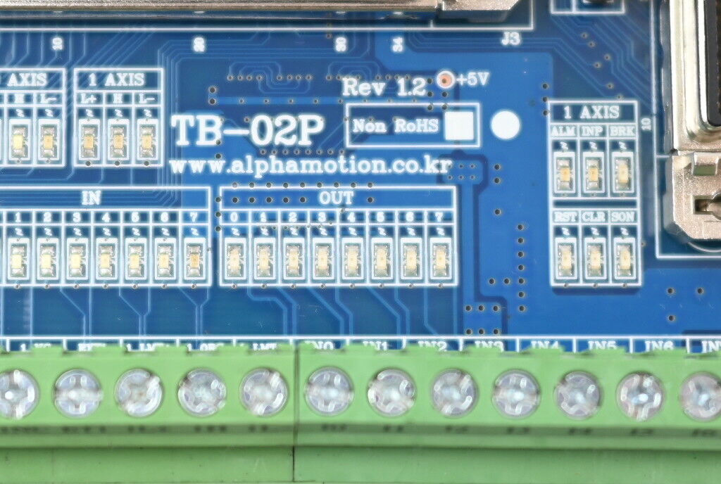 Alphamotion Servo Bewegungssteuerungsschaltung TB-02P ( Rev. 1.2 )
