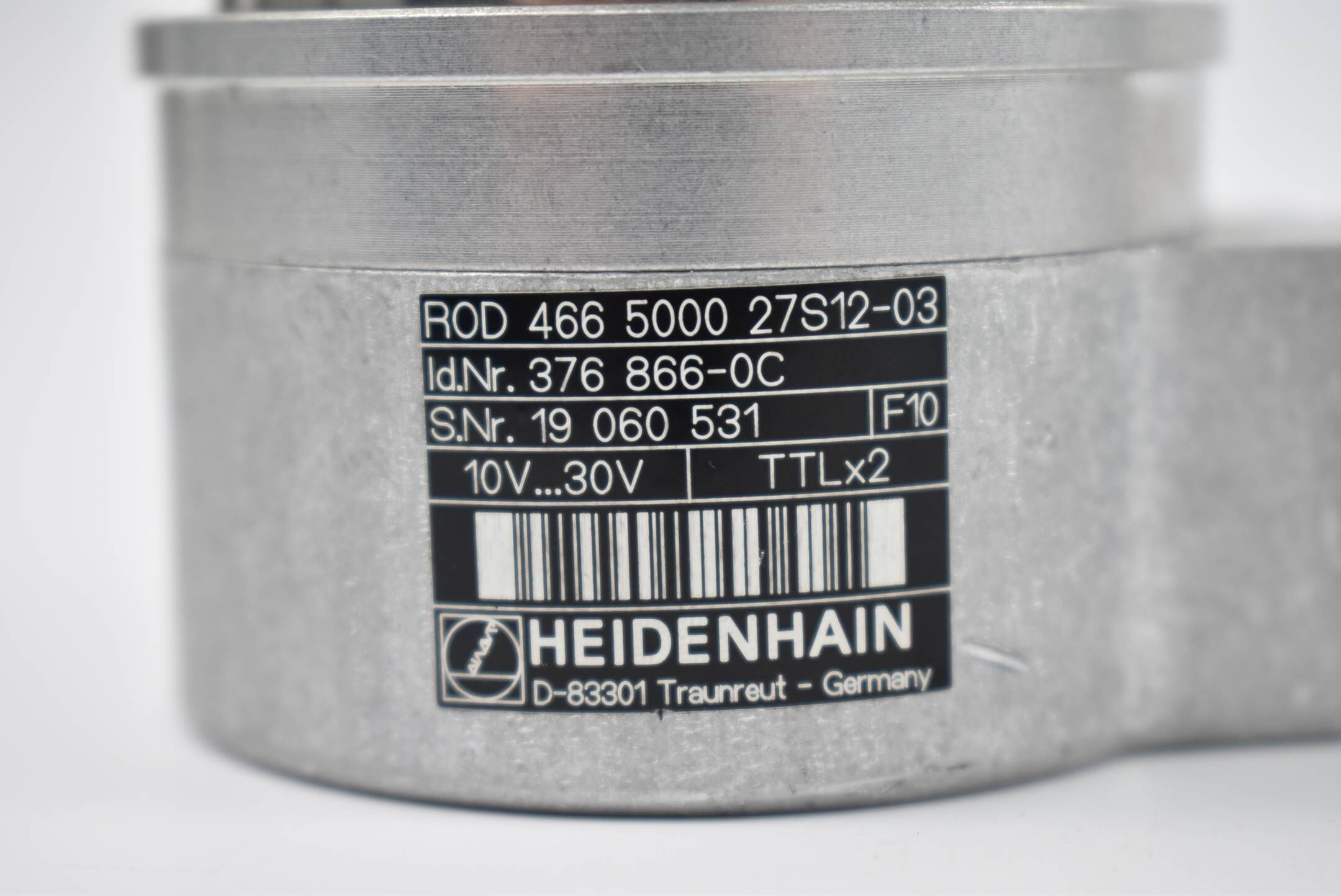 Heidenhain Encoder ROD 466 5000 27S12-03 ( 376866-0C ) 10-30V