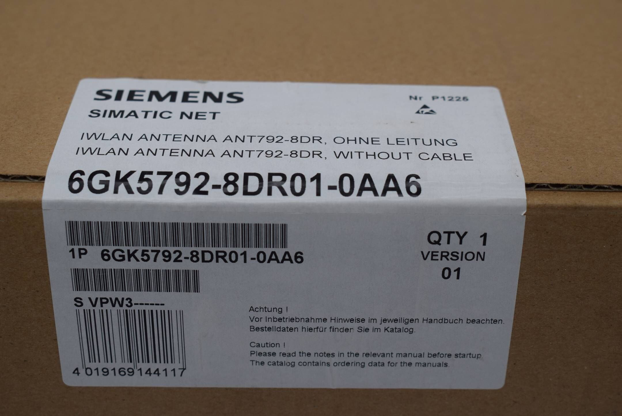 Siemens simatic Net Iwlan 6GK5792-8DR01-0AA6 ( 6GK5 792-8DR01-0AA6 ) V. 01