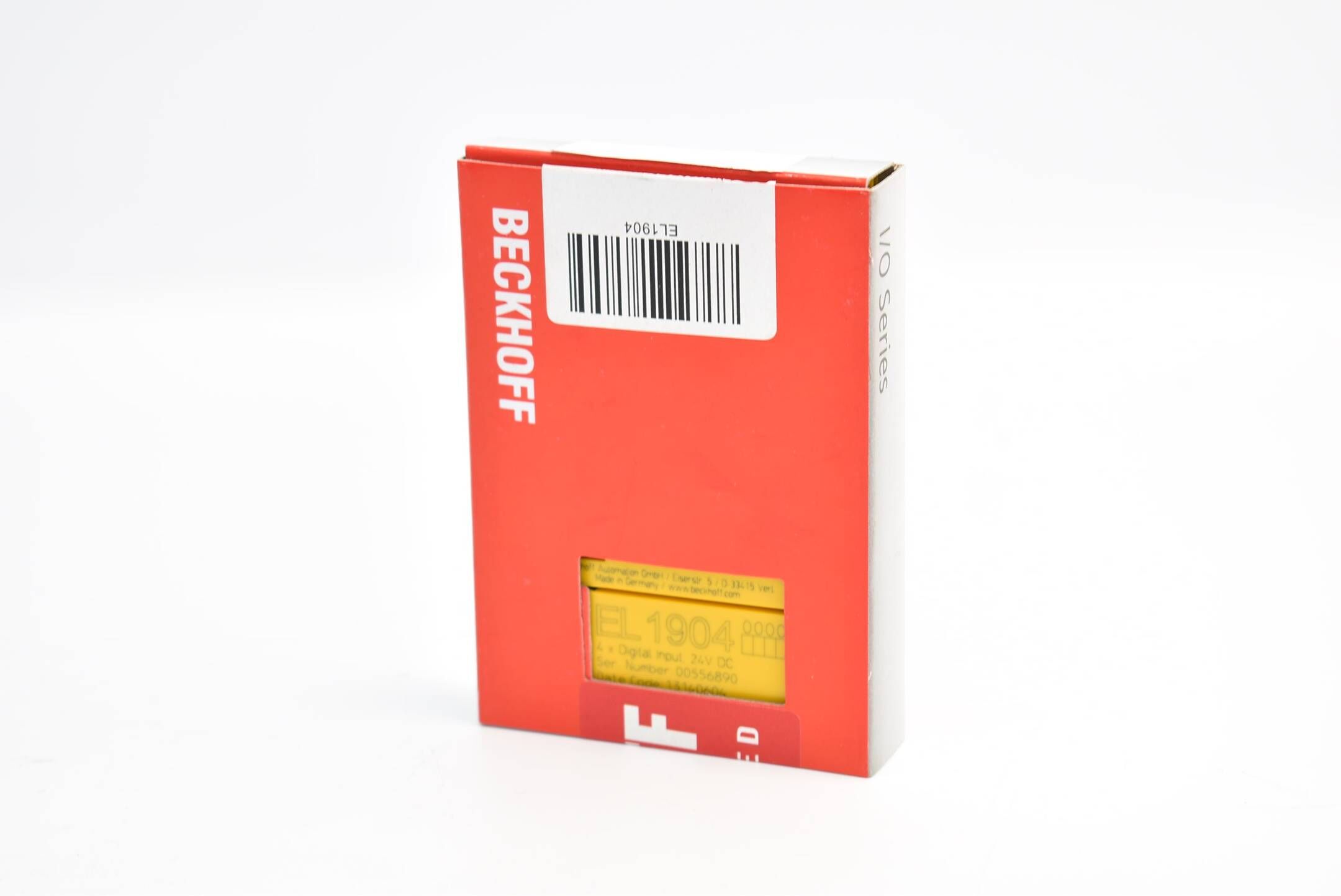 Beckhoff EtherCAT-Klemme 4-Kanal-Digital-Eingang EL1904 ( EL 1904 )