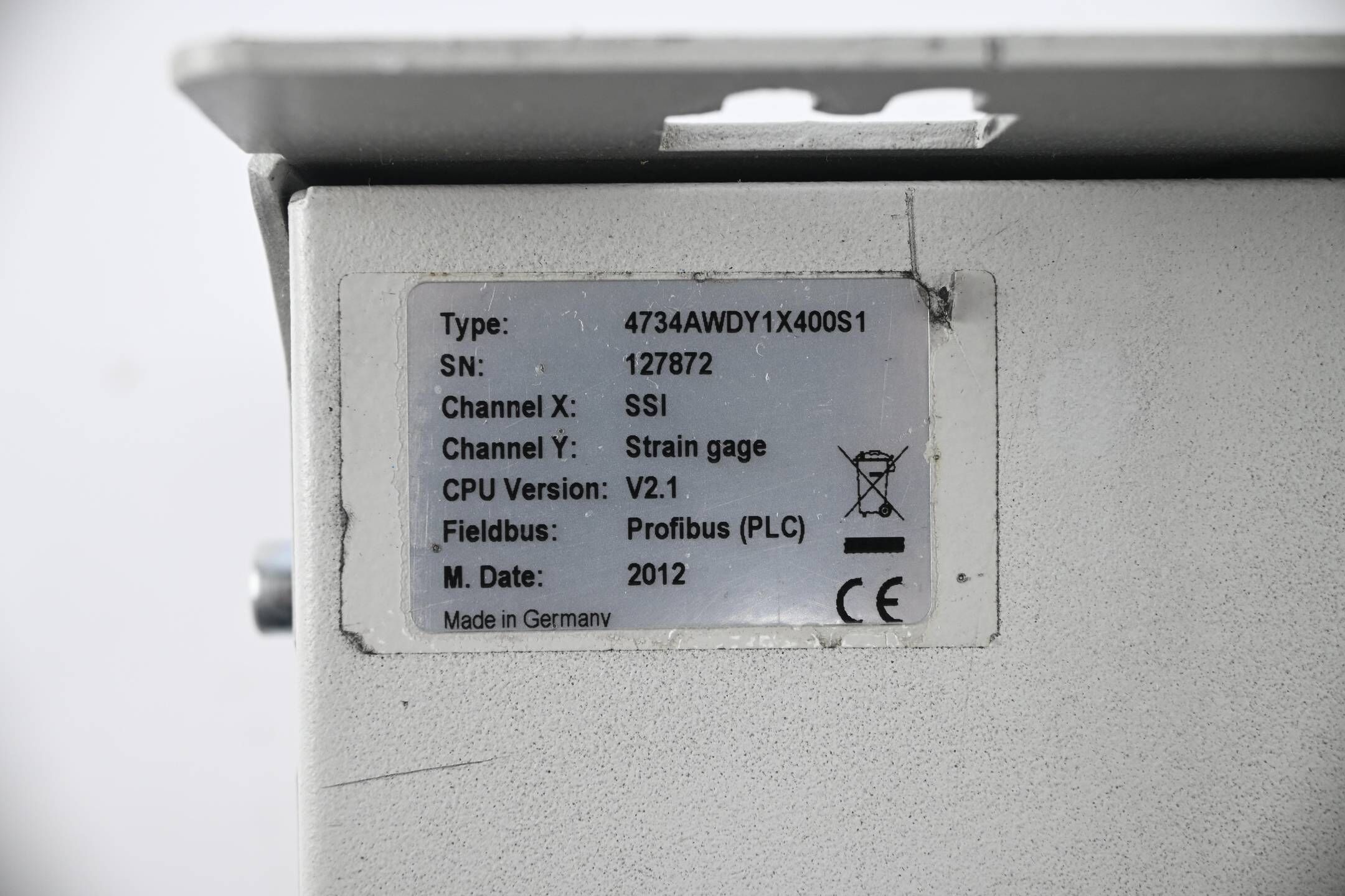 Kistler Kraft-Weg-Messsystem DMF-P A300 NCF ( 4734AWDY1X400S1 )