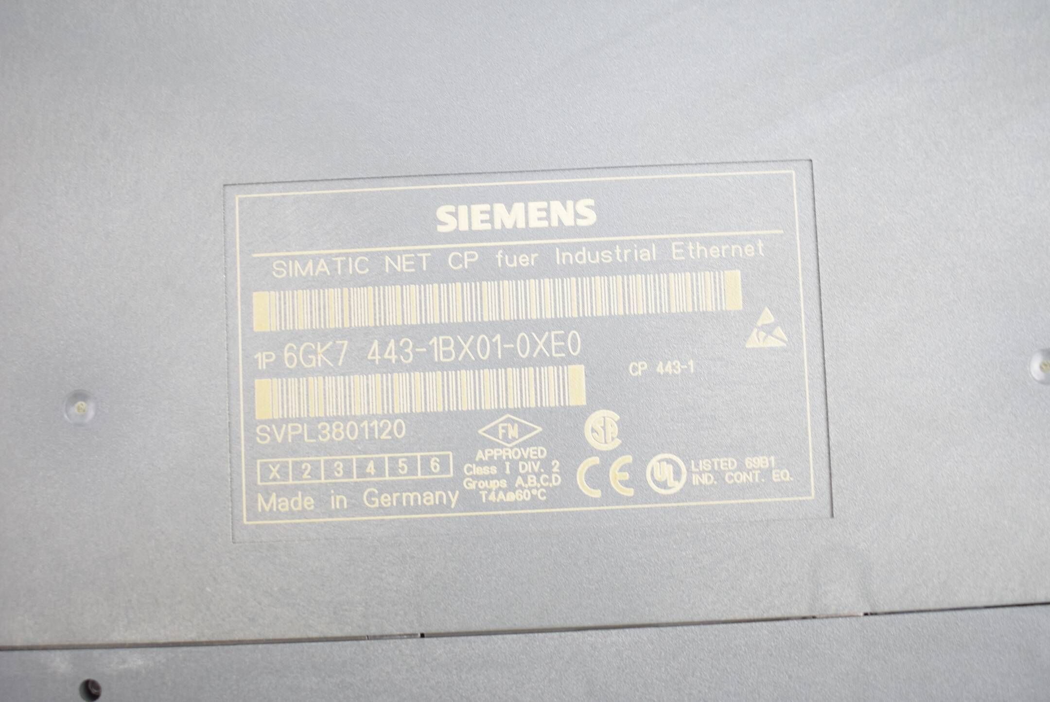 Siemens simatic NET CP 6GK7 443-1BX01-0XE0 ( 6GK7 443-1BX01-0XE0 )