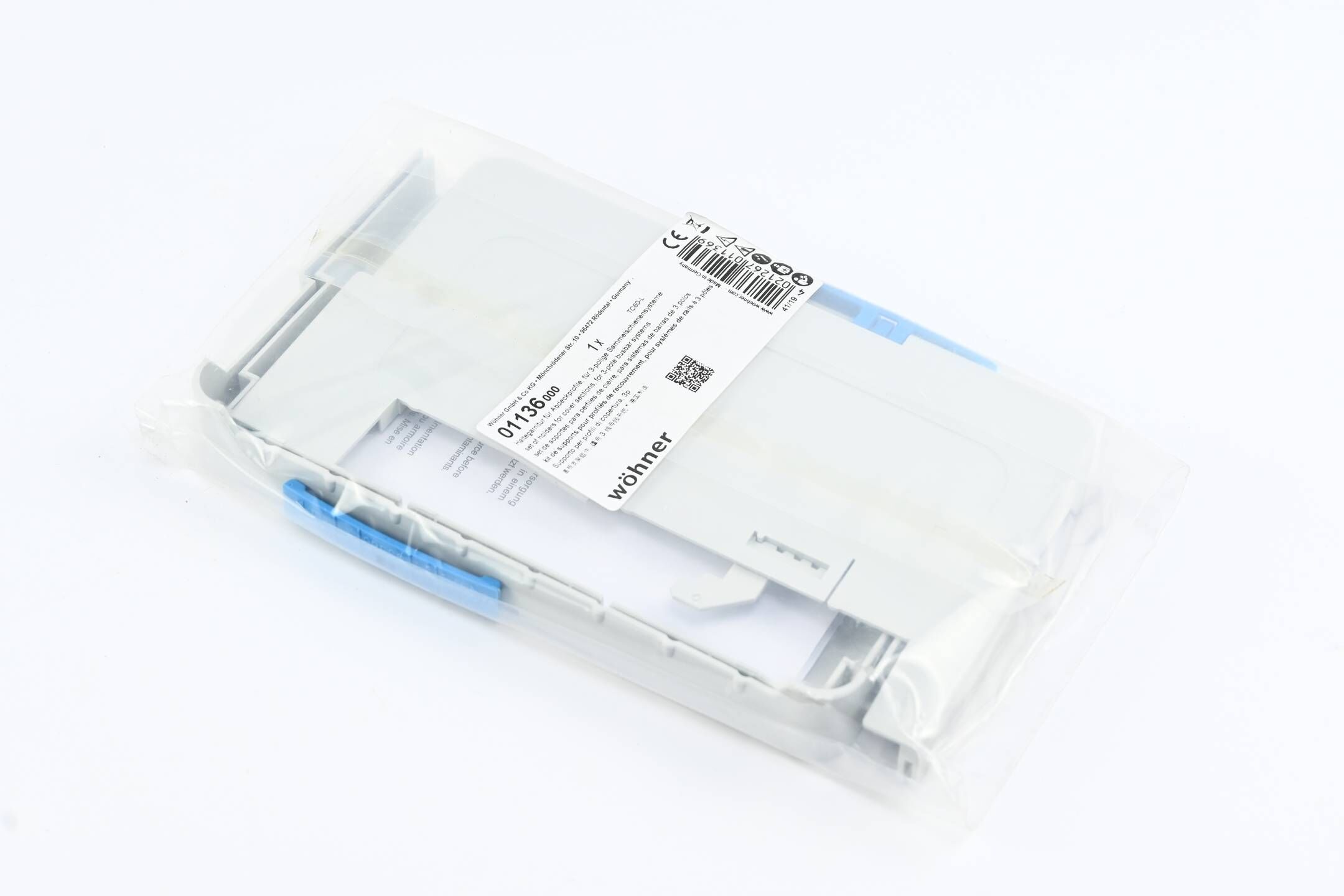 Wöhner Haltegarnitur für Abdeckprofile 01136 ( 01136000 )