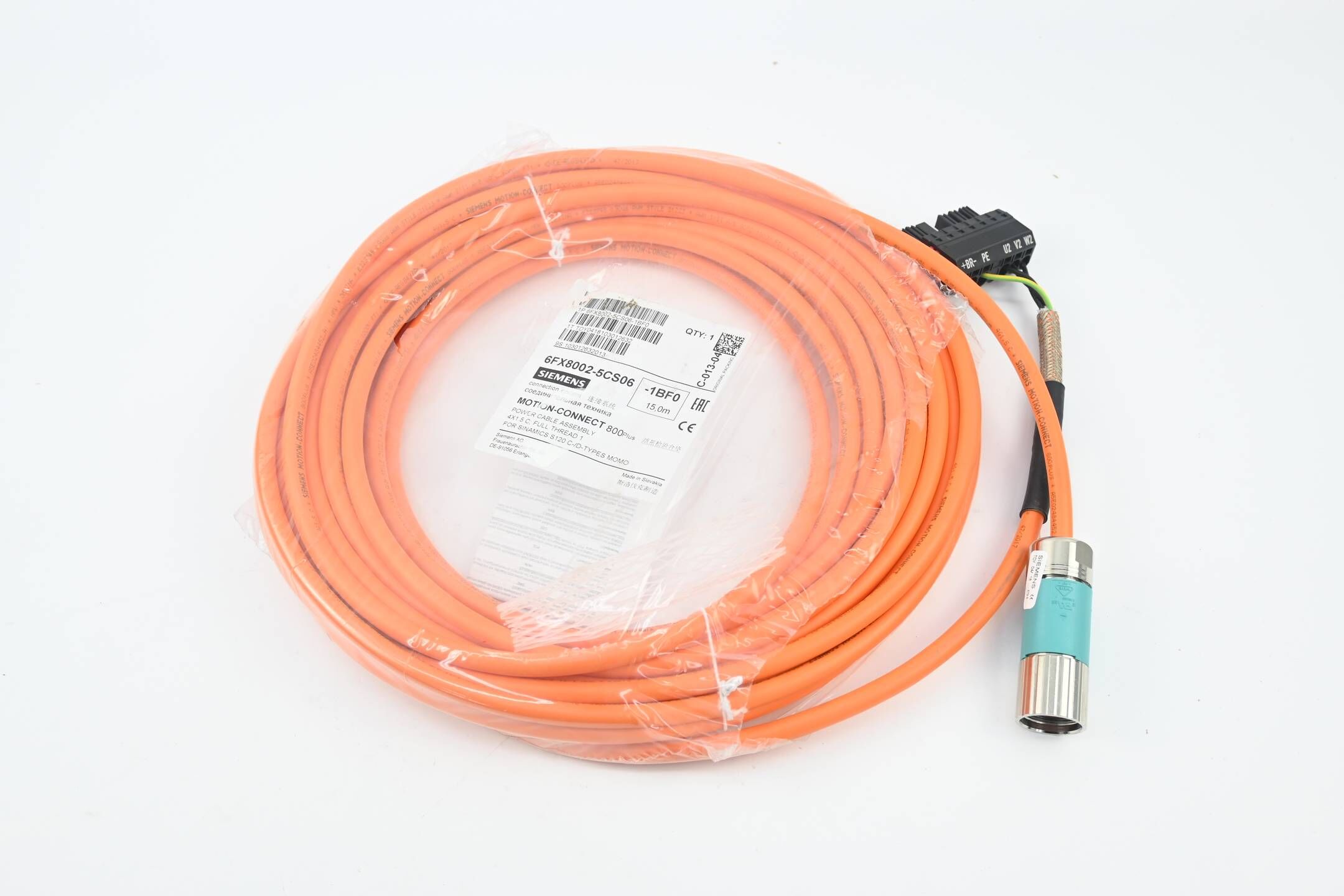 Siemens Leistungsleitung 6FX8002-5CS06-1BF0 ( 6FX8 002-5CS06-1BF0 ) 15m