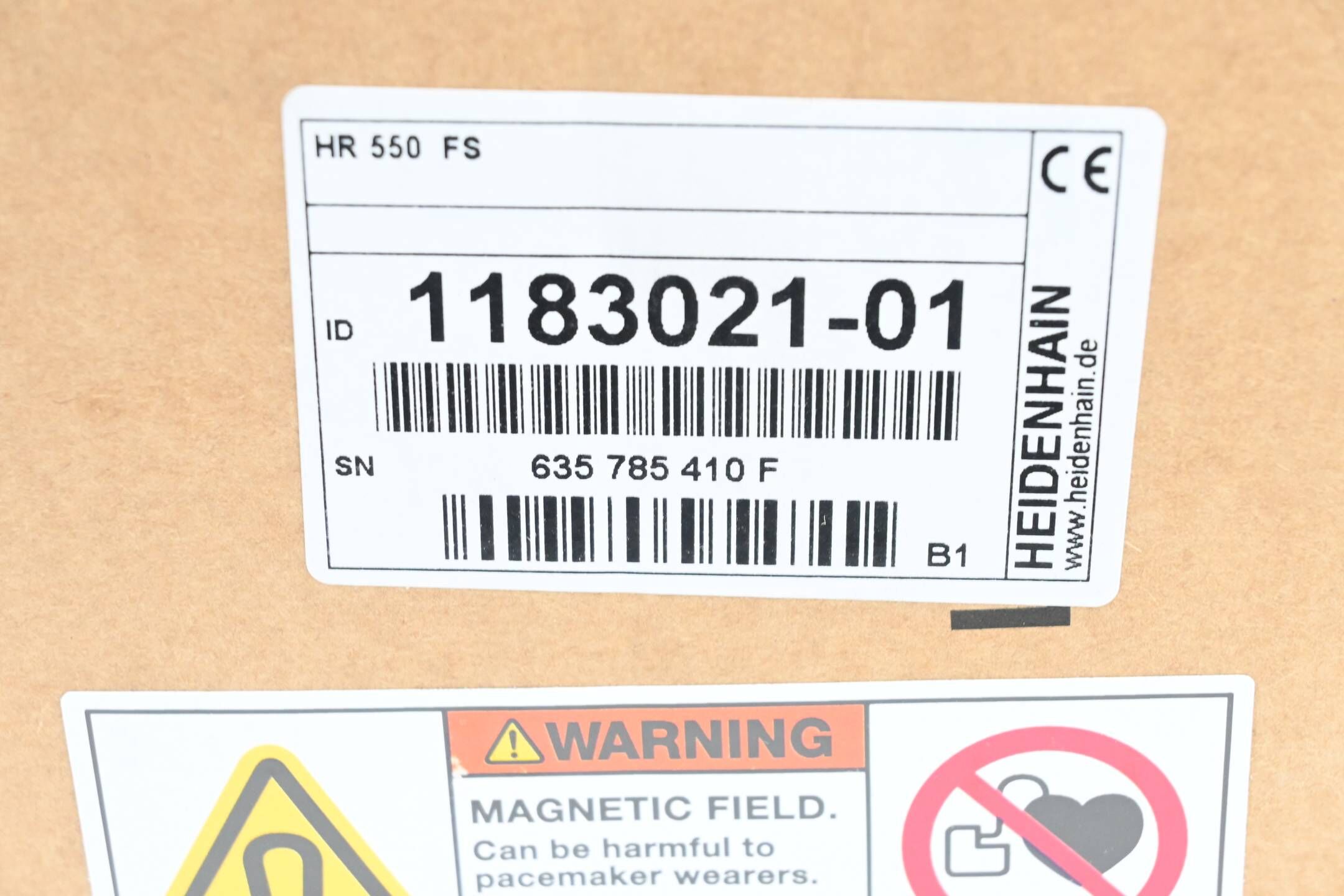 Heidenhain Tragbares elektronisches Handrad HR 550 FS ( 1183021-01 ) V. B1