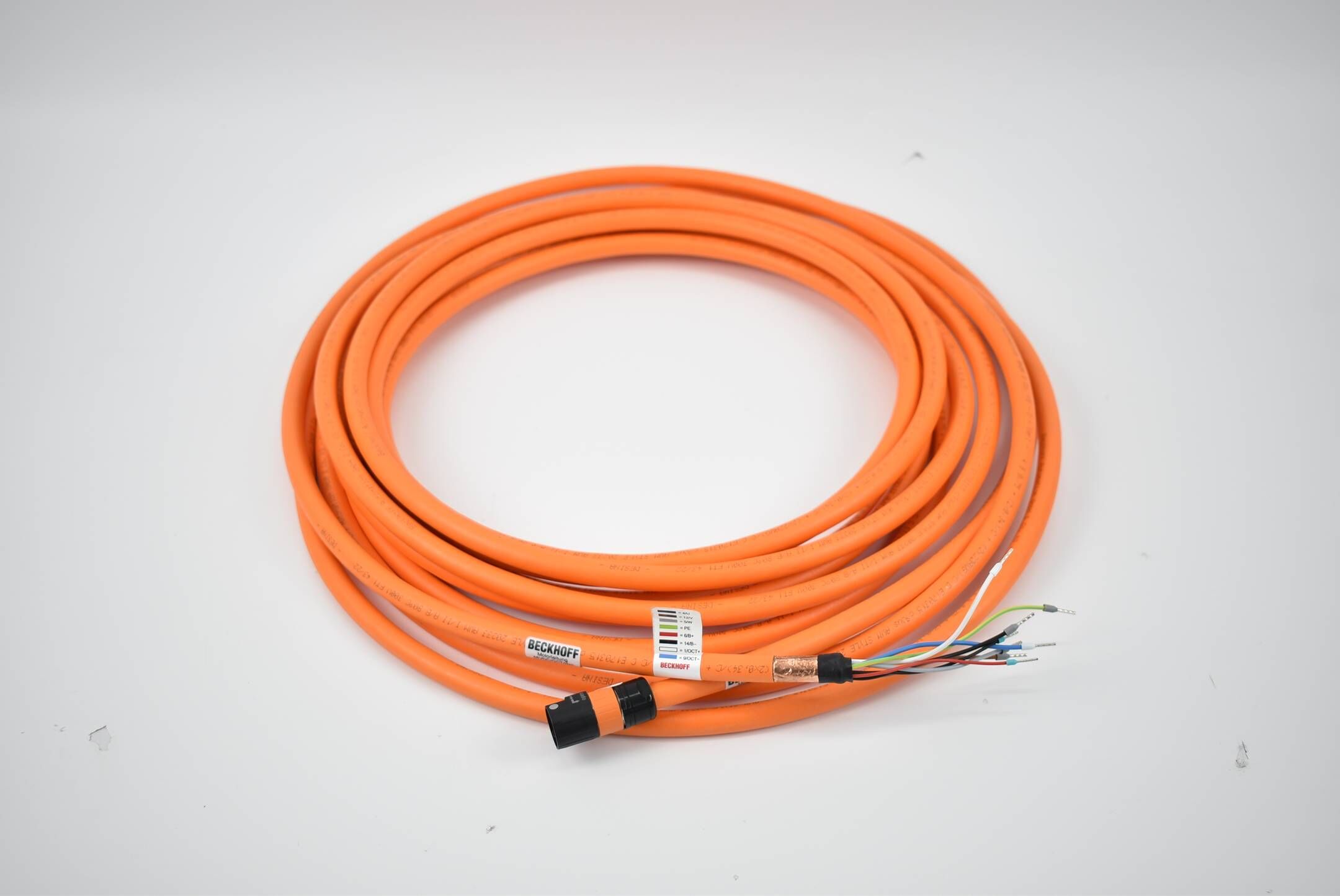 Beckhoff Motoranschlussleitung 10 m ZK4704-0421-2100