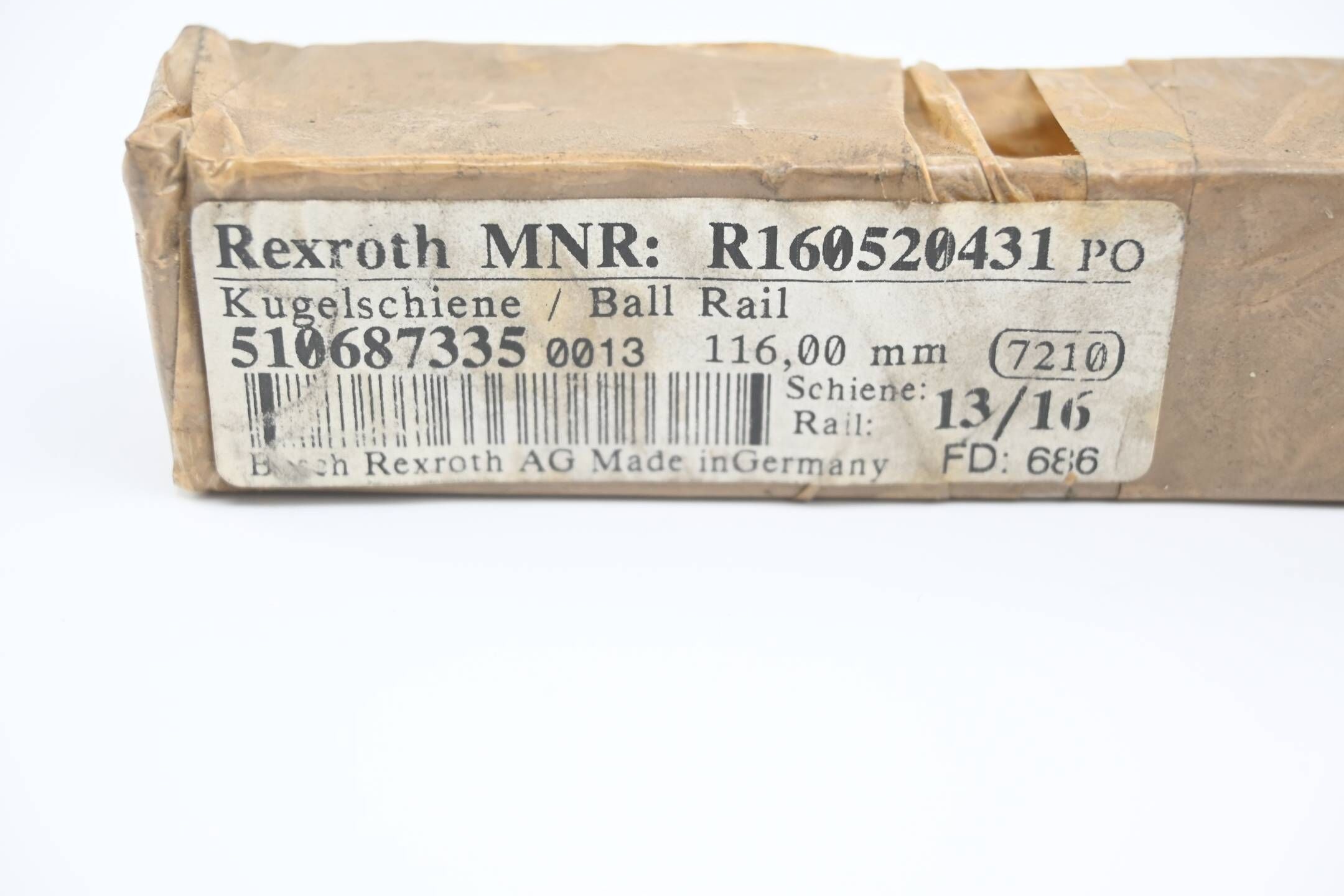 Rexroth Kugelschiene KSA-025-SNS-N-MA-AK ( R160520431 ) 116,00mm