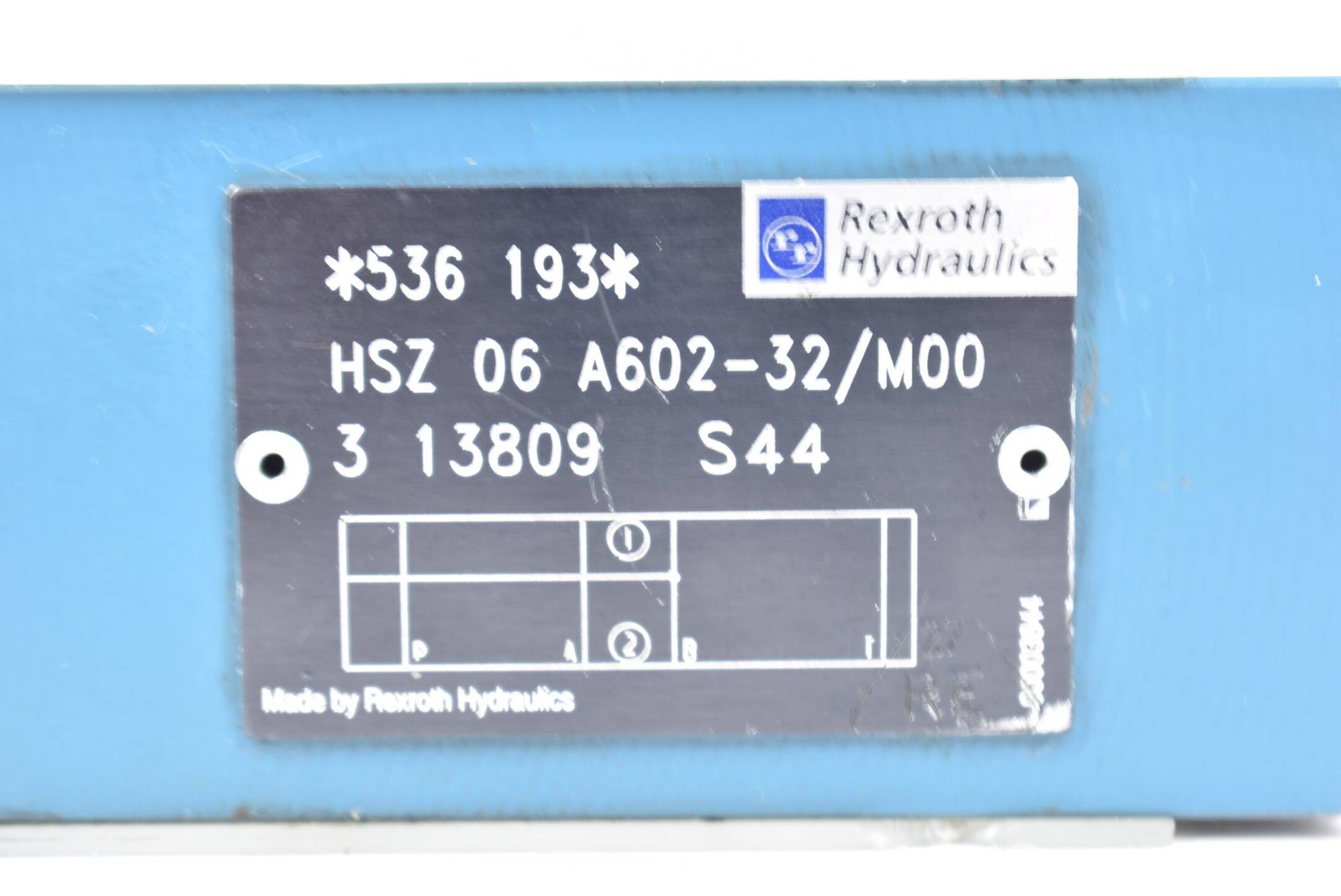 Rexroth Hydraulics Hydraulikventil HSZ 06 A602-32/M00