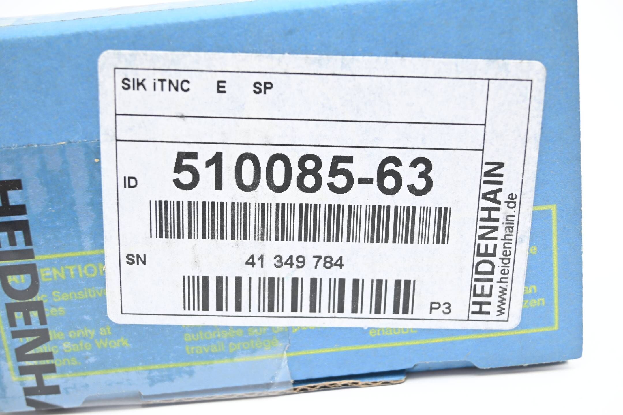 Heidenhain SIK NC-Software-Lizenz für iTNC 510085-63 ( 510 085-63 ) Ver. P3