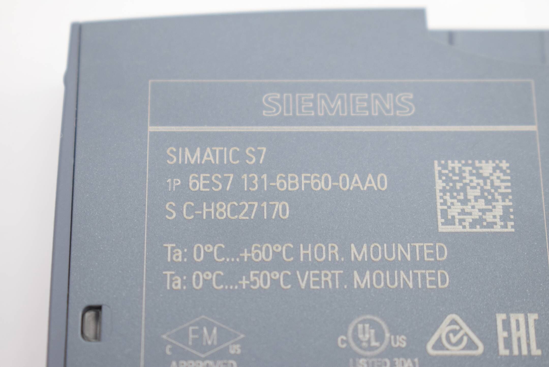 Siemens simatic ET 200SP 6ES7131-6BF60-0AA0 ( 6ES7 131-6BF60-0AA0 )E03