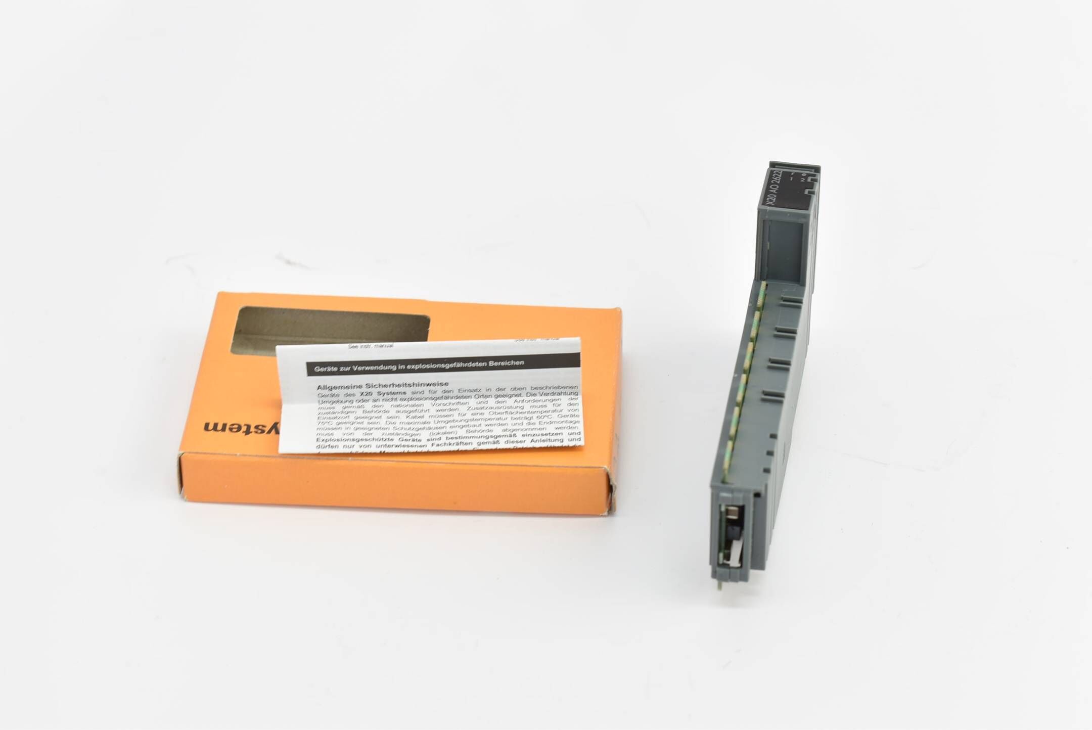 B&R analoges Ausgangsmodul X20 AO 2622 ( X20AO2622 ) X20 A0 2622 Rev. L0