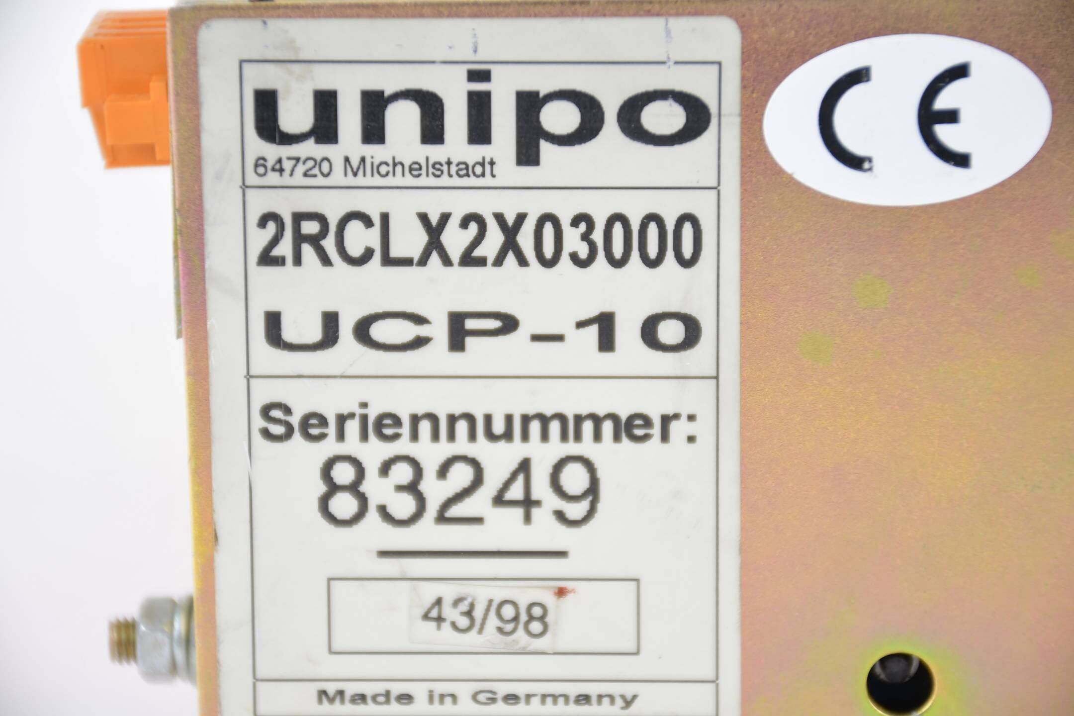 Unipo® Bedienpanel UCP-10 2RCLX2X03000