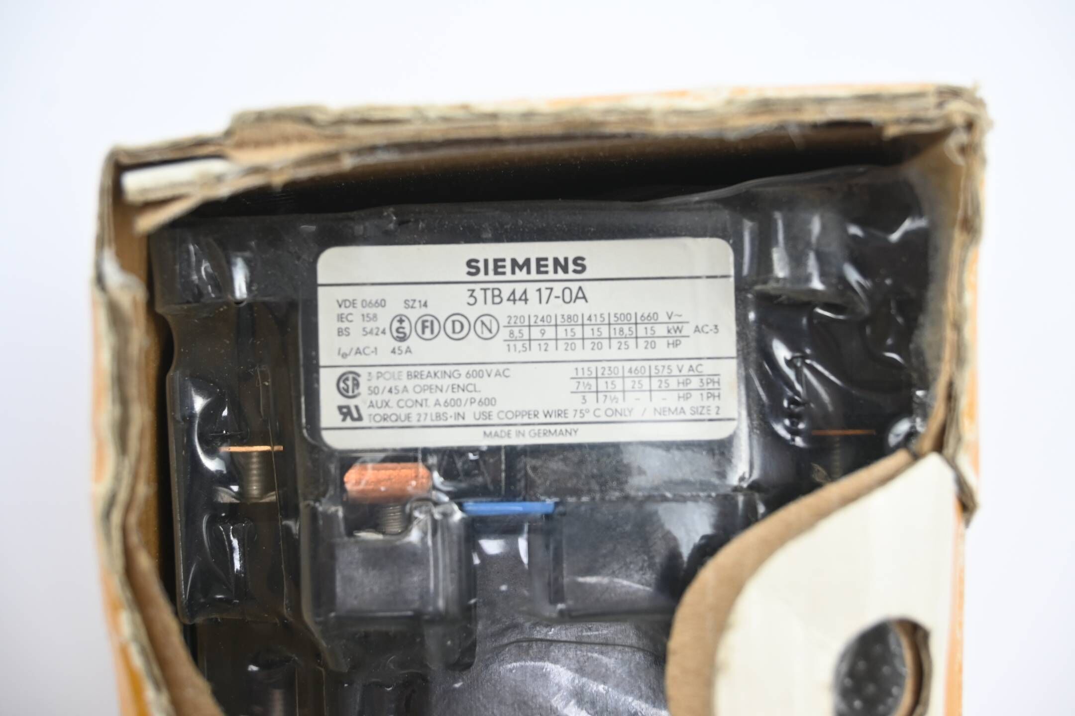 Siemens Schütz 3TB4417-0A ( 3TB4 417-0A )