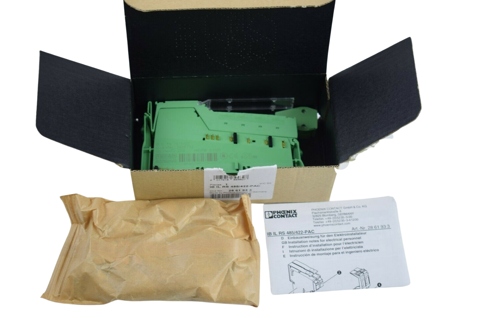 Phoenix Contact IB IL RS 485/422-PAC ( 28 61 93 3 ) V.2 