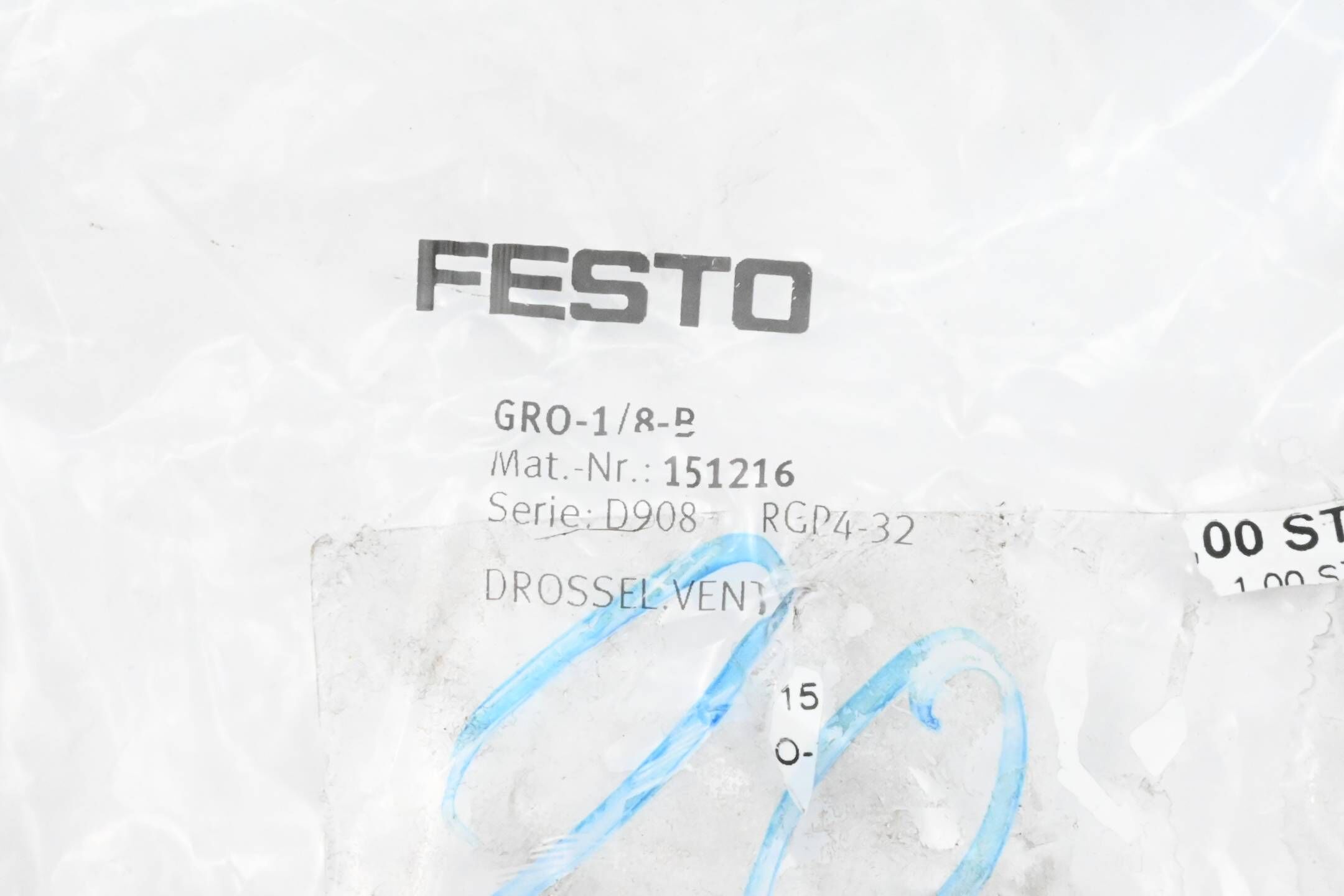 Festo Drosselventil GRO-1/8-B ( 151216 )