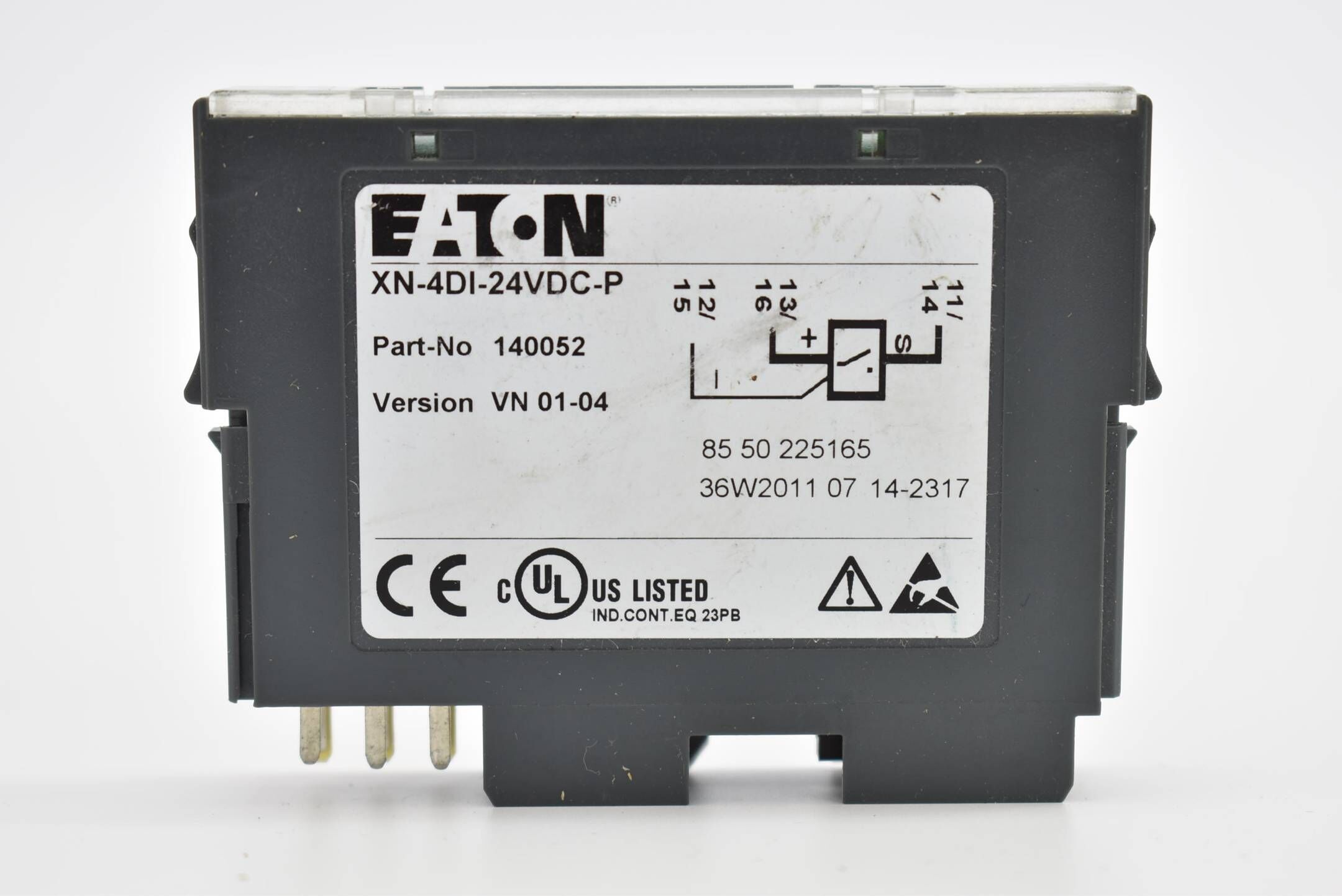 Eaton Micro Innovation Digitales Eingangsmodul XN-4DI-24VDC-P ( 140052 )