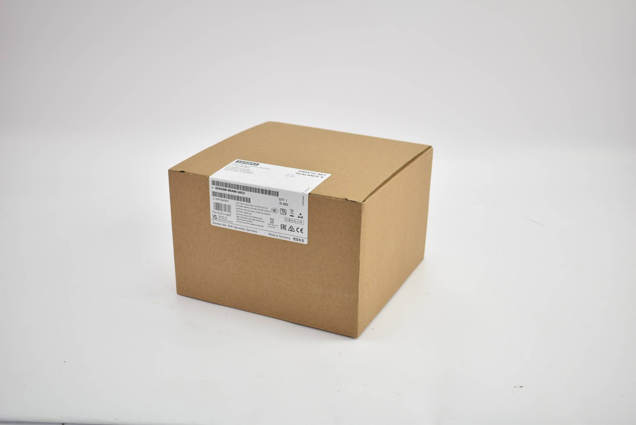 Siemens Simatic Net Scalance X 6GK5208-0BA00-2AC2 ( 6GK5 208-0BA00-2AC2 ) FS3