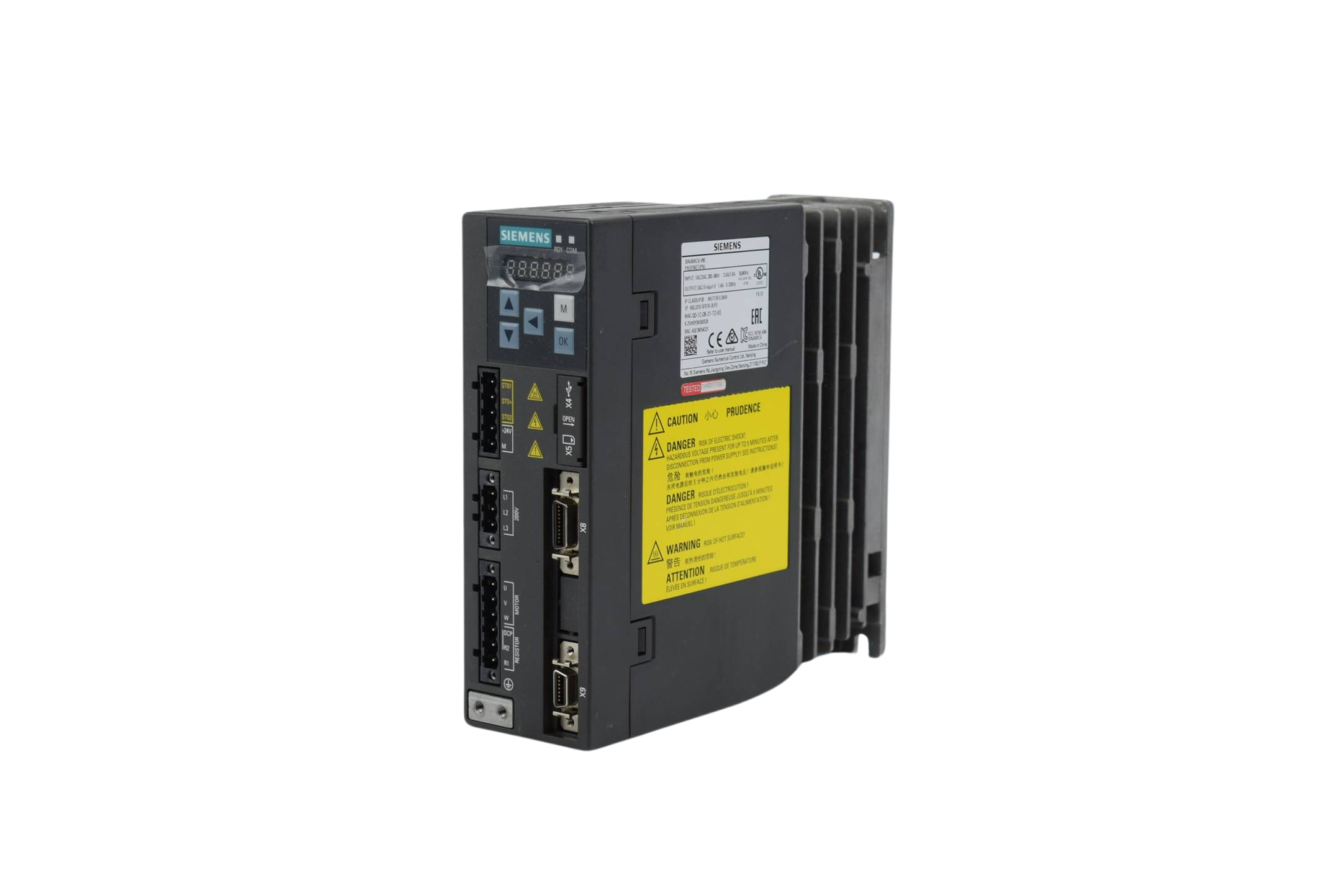 Siemens sinamics V90 Profinet 6SL3210-5FB10-2UF0 ( 6SL3210-5FB10-2UF0 ) E1
