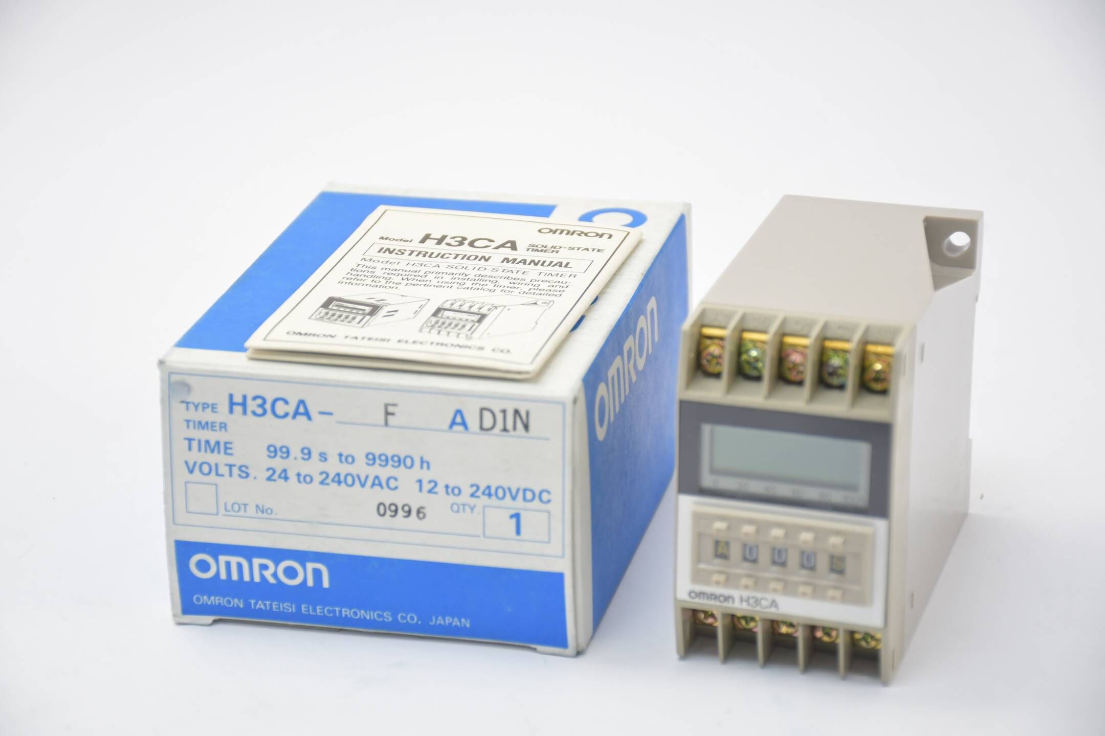 Omron Timer 24 to 240VAC / 12 to 240VDC ( H3CA-FAD1N )