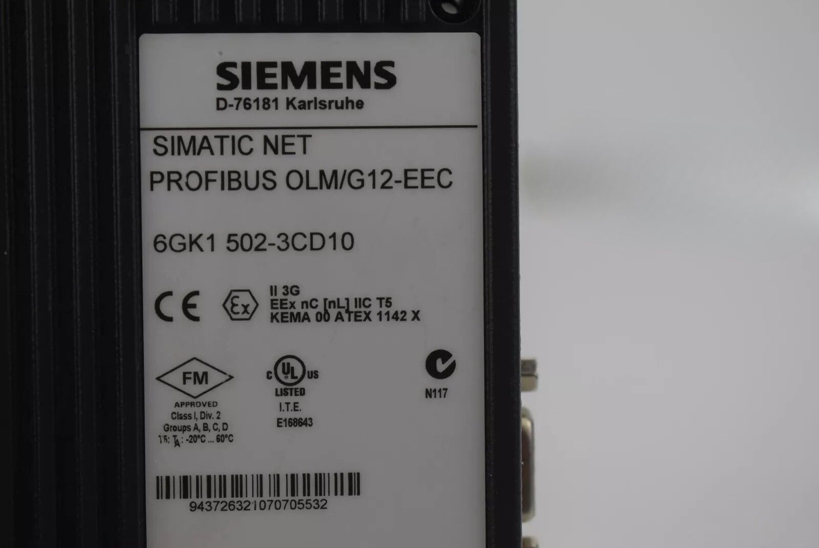 Siemens simatic NET Profibus OLM/G12-EEC 6GK1 502-3CD10 ( 6GK1502-3CD10 )