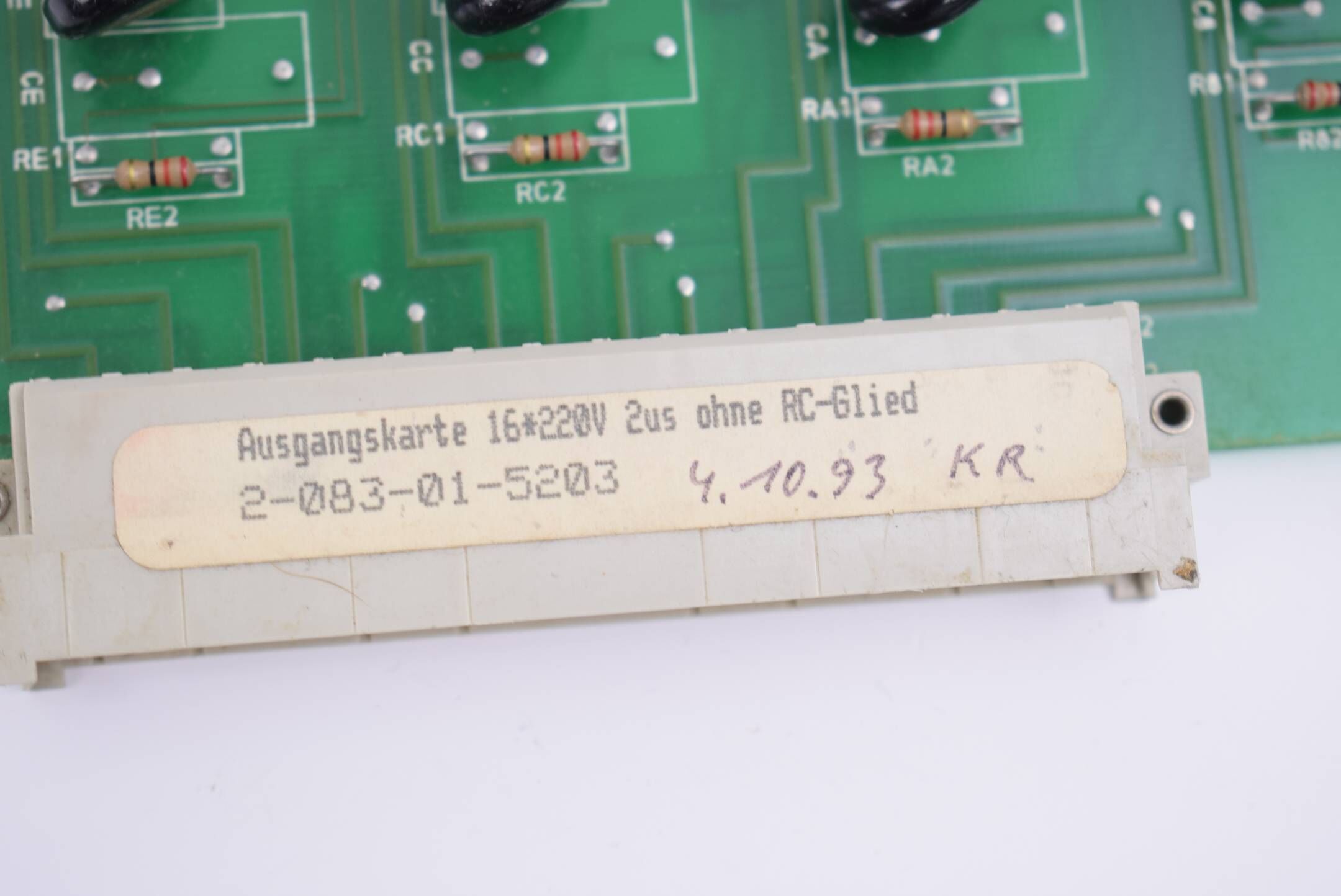 Homatic Ausgangskarte 16*220V 2us ohne RC-Glied 2-083-01-5203