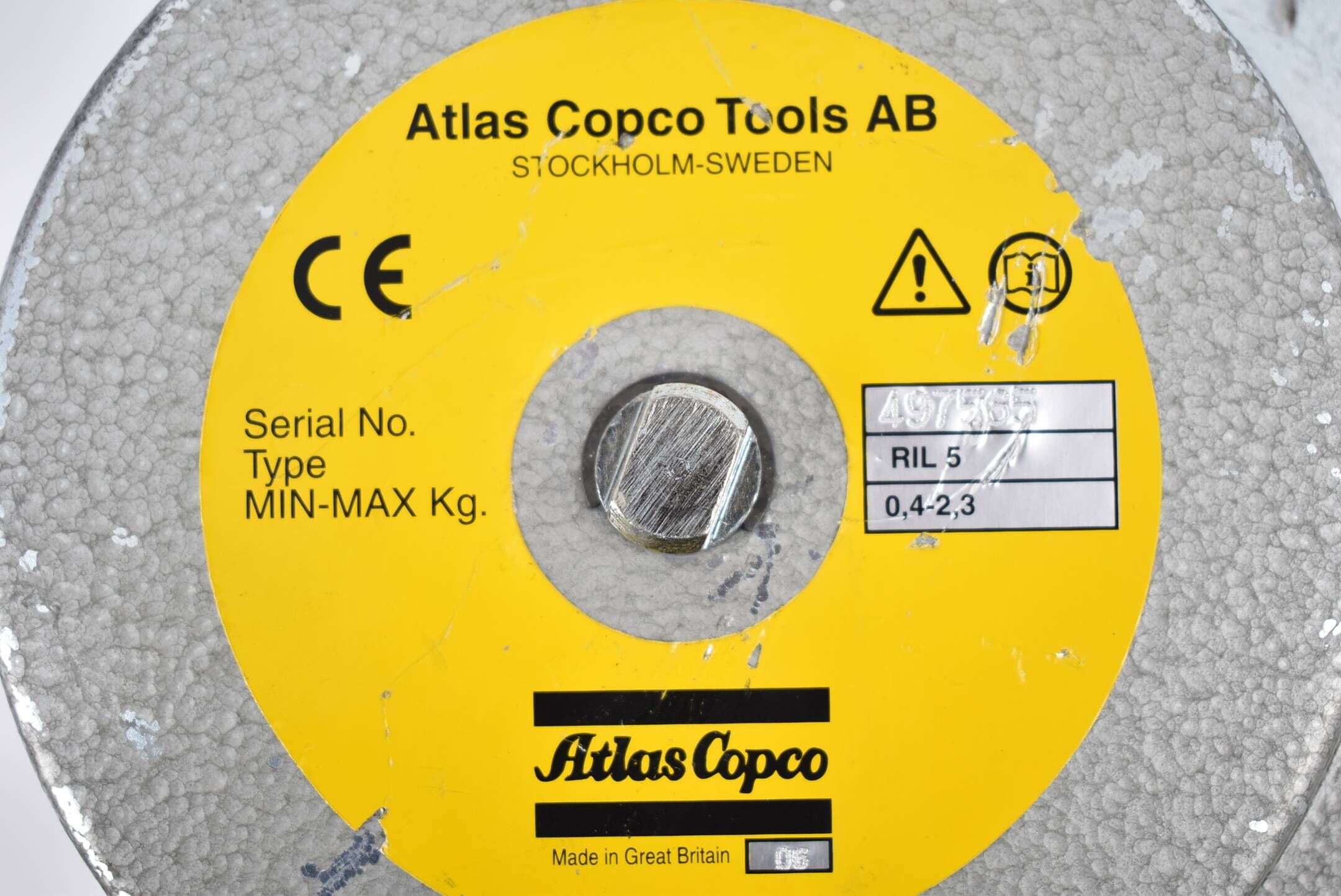 Atlas Copco Tools AB Werkzeugausgleich RIL 5 ( 0,4-2,3 kg )