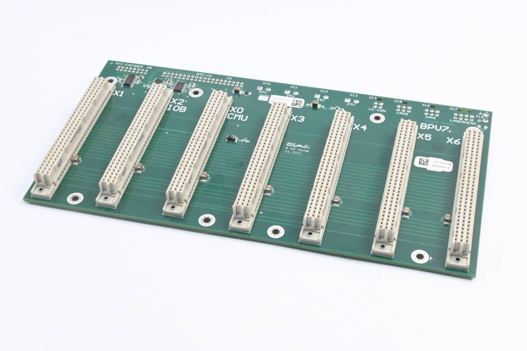 Trumpf 6-Slot-Rückwandplatine 1410514-04 ( 1410514V04 )