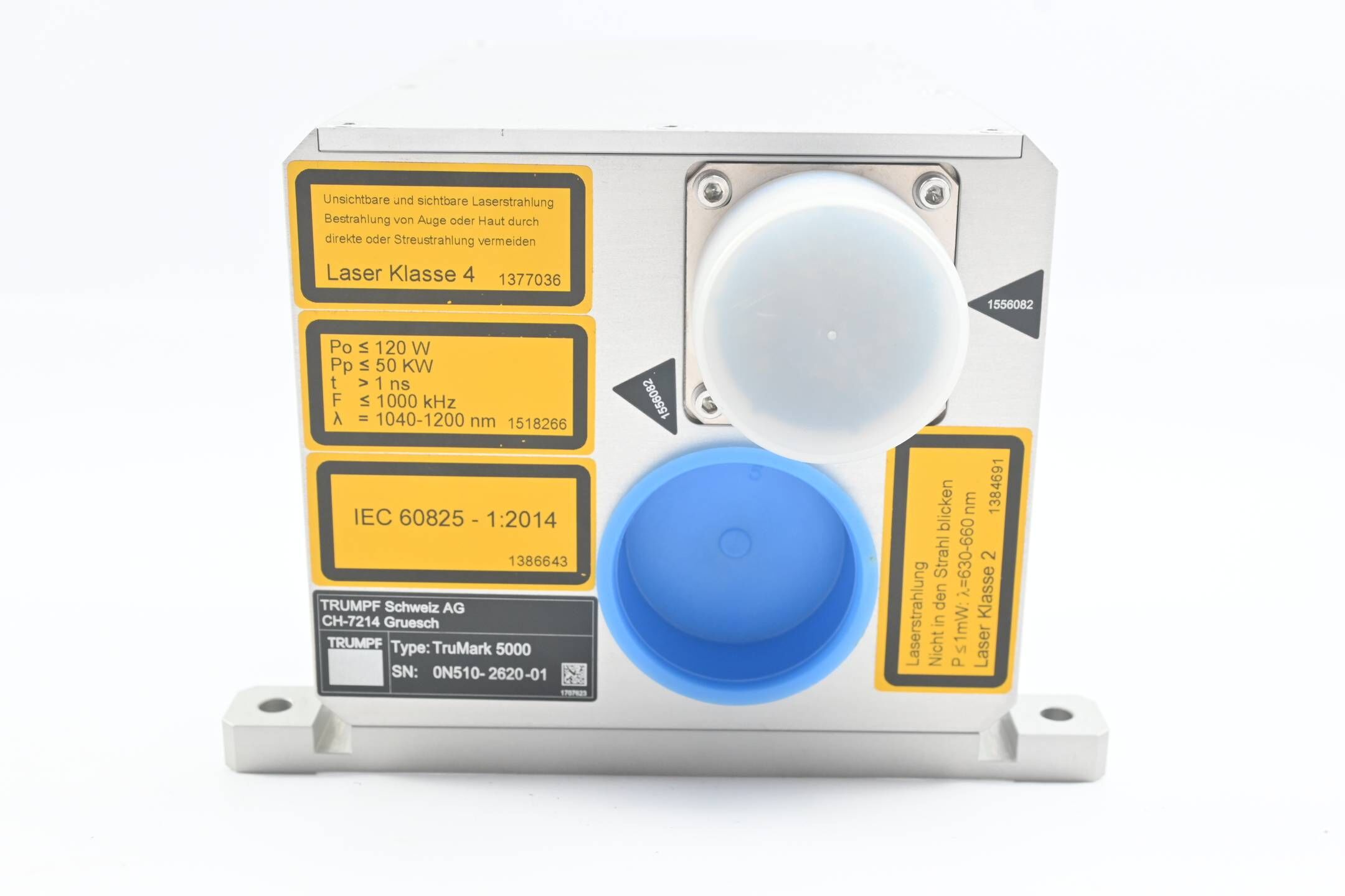 Trumpf Beschriftungslaser TruMark 5000 inkl. Trumpf SCIII10SL 