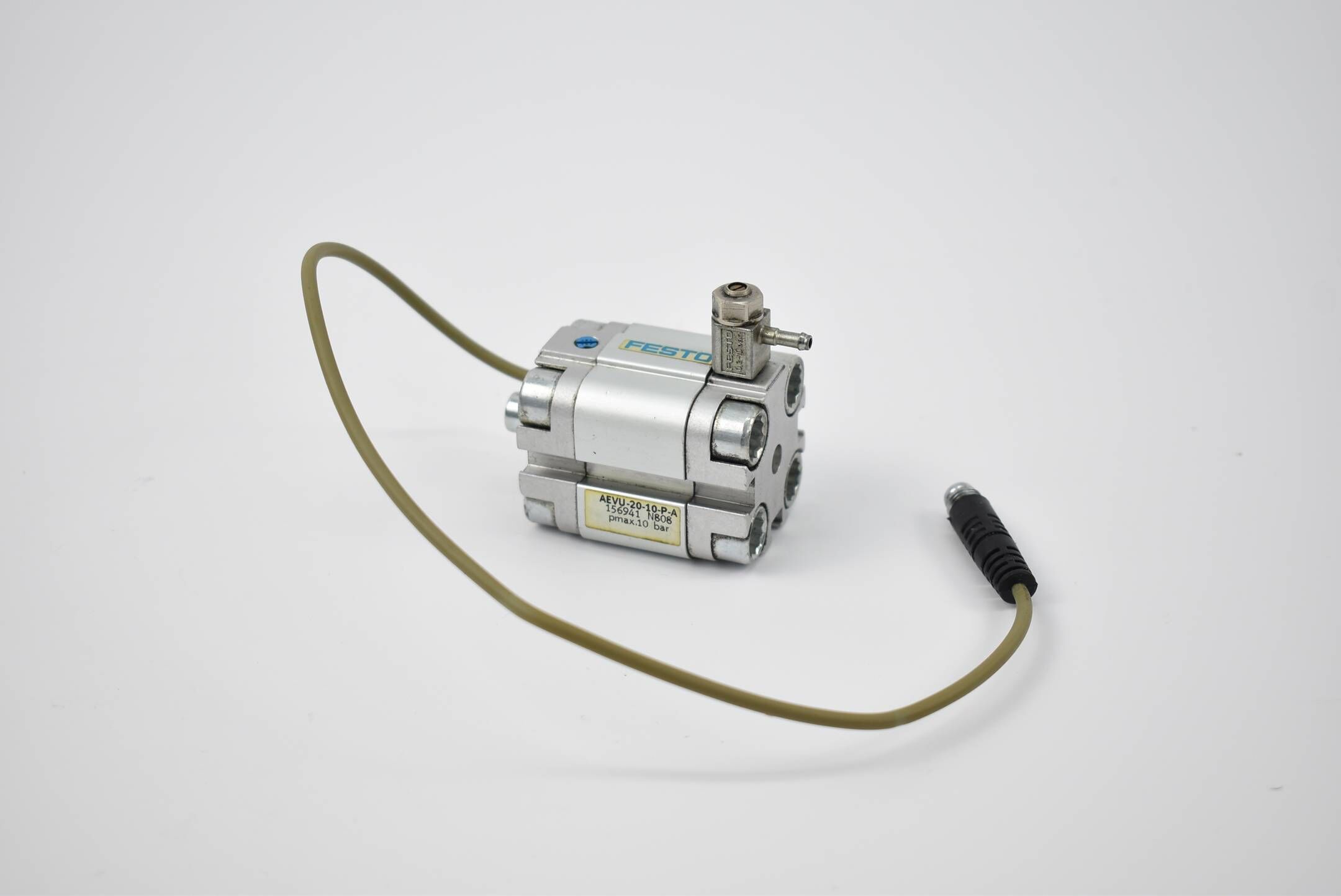 Festo Kompaktzylinder Pneumatik AEVU-20-10-P-A ( 156941 ) 10bar + 150865