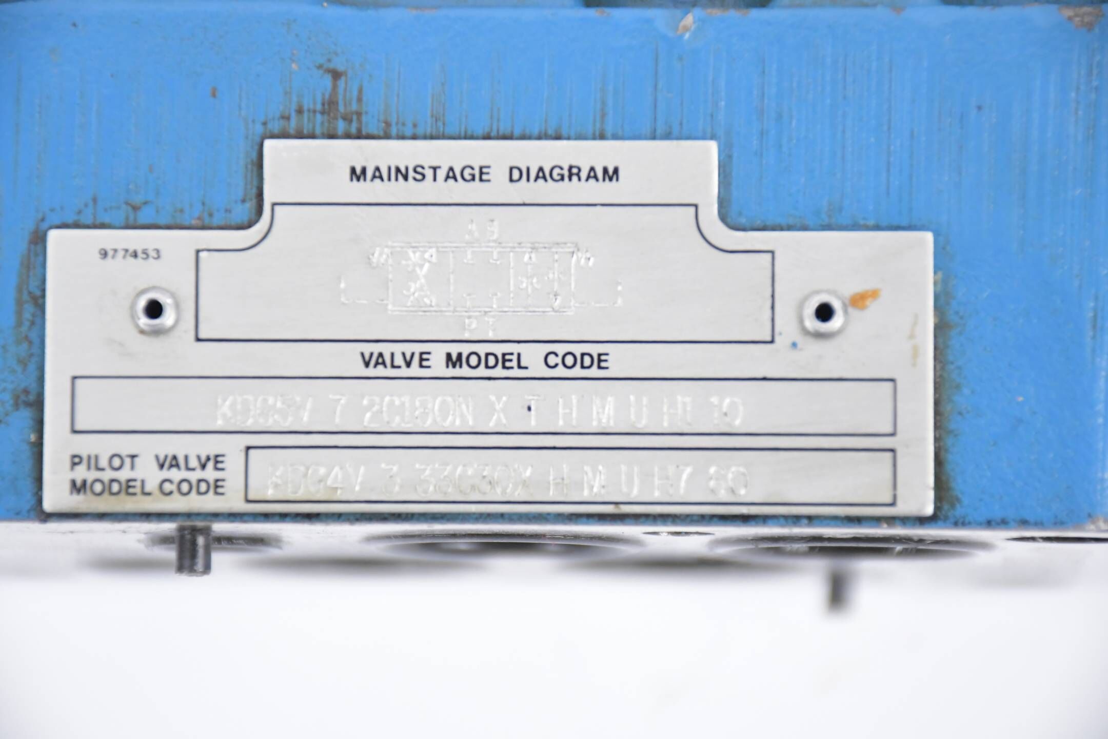 Vickers Eaton Diagram Ventil KDG5V72C180NXTHMUH110 ( KDG4V333C30XHMUH760 )