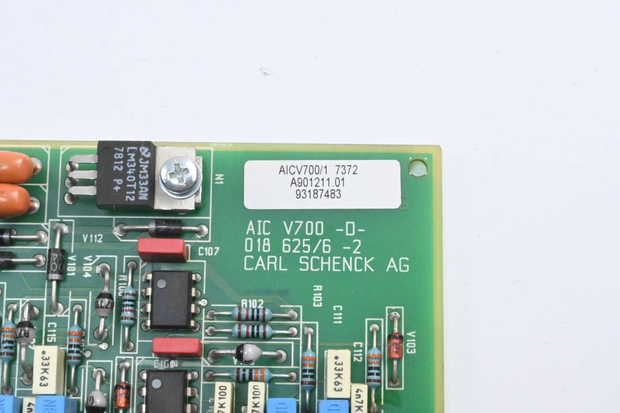 Schenck Board AIC 700 A901211.01 ( AICV700/1 )